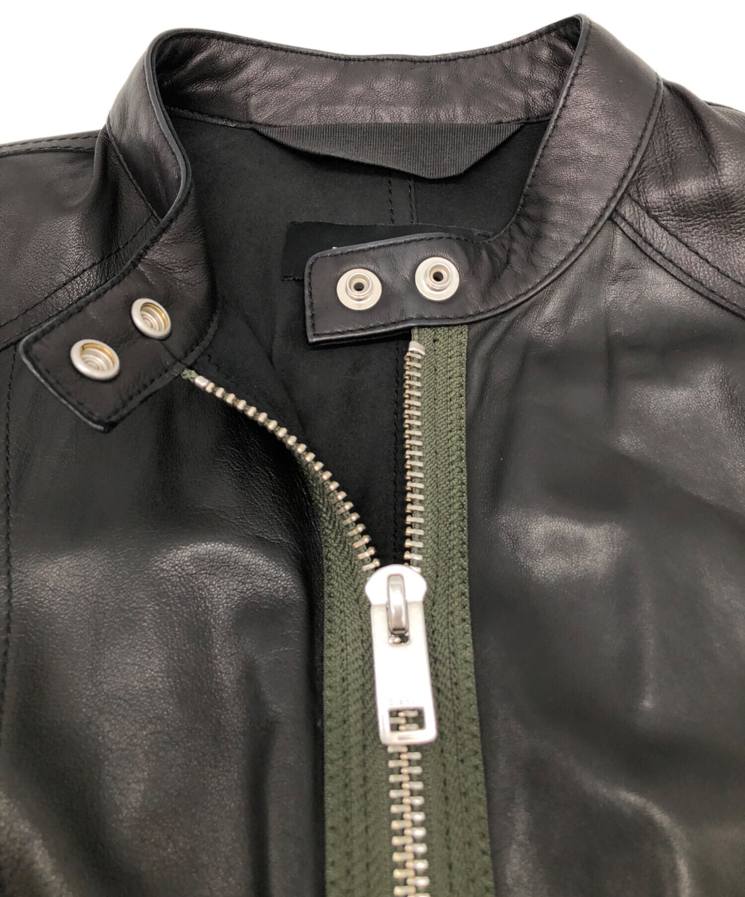 中古・古着通販】DIESEL (ディーゼル) シングルライダースジャケット