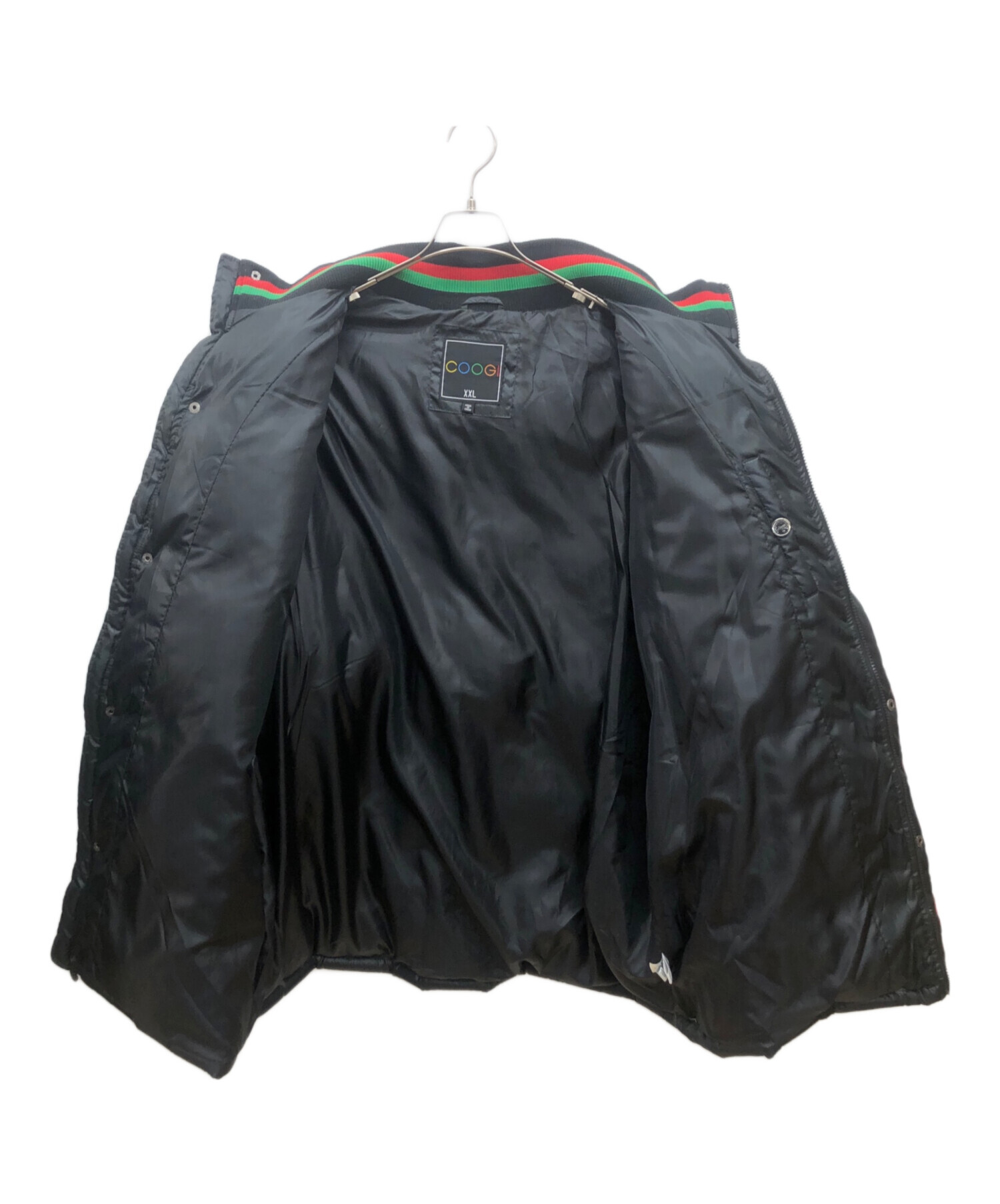 中古・古着通販】Coogi (クージー) 中綿ジャケット ブラック サイズ