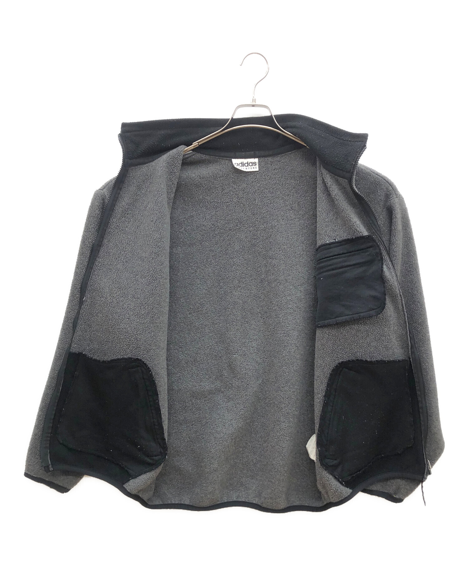 中古・古着通販】adidas (アディダス) 90sフリースジャケット グレー