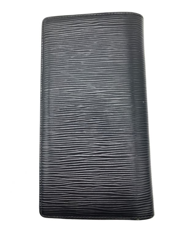 未使用に近い⭐️Louis Vuitton ルイヴィトン　エピ　ブラック 長財布 中古・古着通販】LOUIS VUITTON (ルイ ヴィトン) 長財布 ブラック
