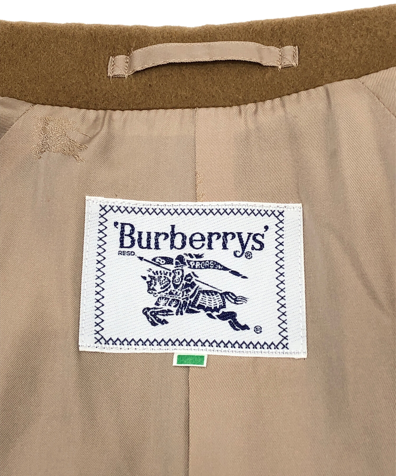 【XL】美品　90s　BURBERRY　バーバリー　シルク　ウールコート 白タグ BURBERRY - Burberry / バーバリー | 70s〜90s | Burberrys 表記