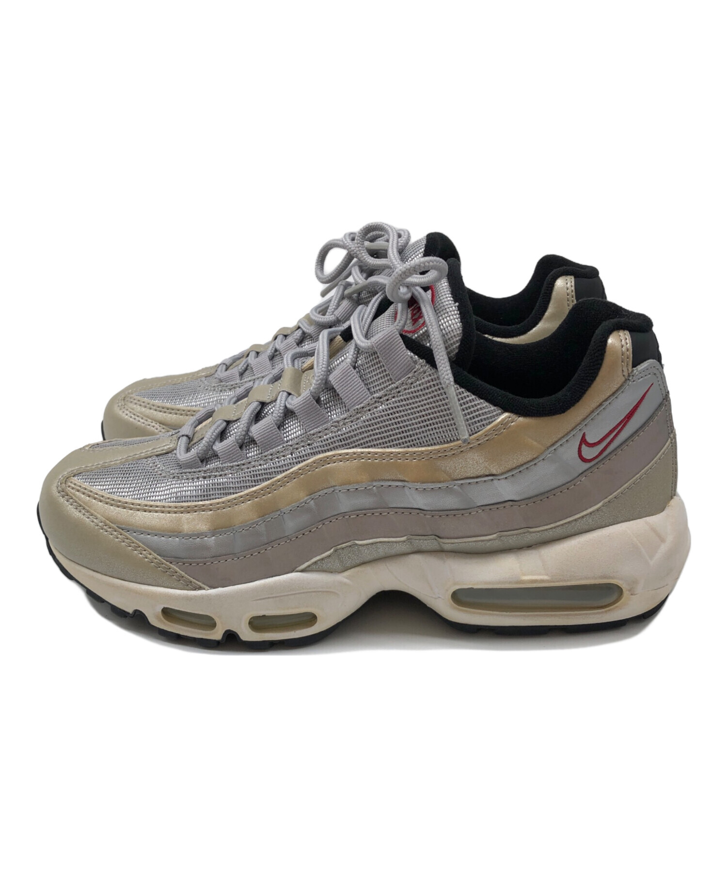 中古・古着通販】NIKE (ナイキ) Air Max 95 Premium QS グレー サイズ 