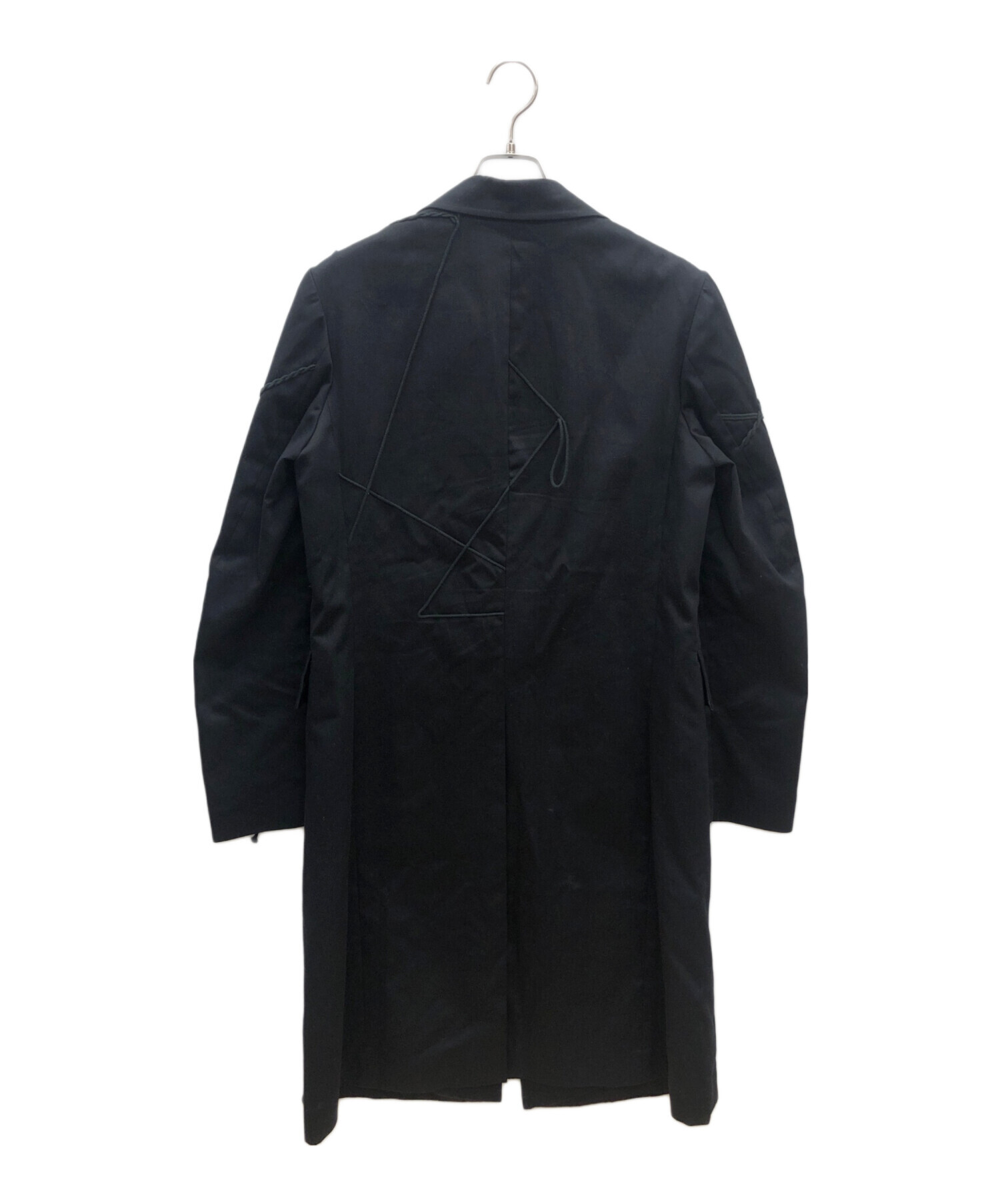 中古・古着通販】GROUND Y (グラウンドワイ) ロープデザインコート 