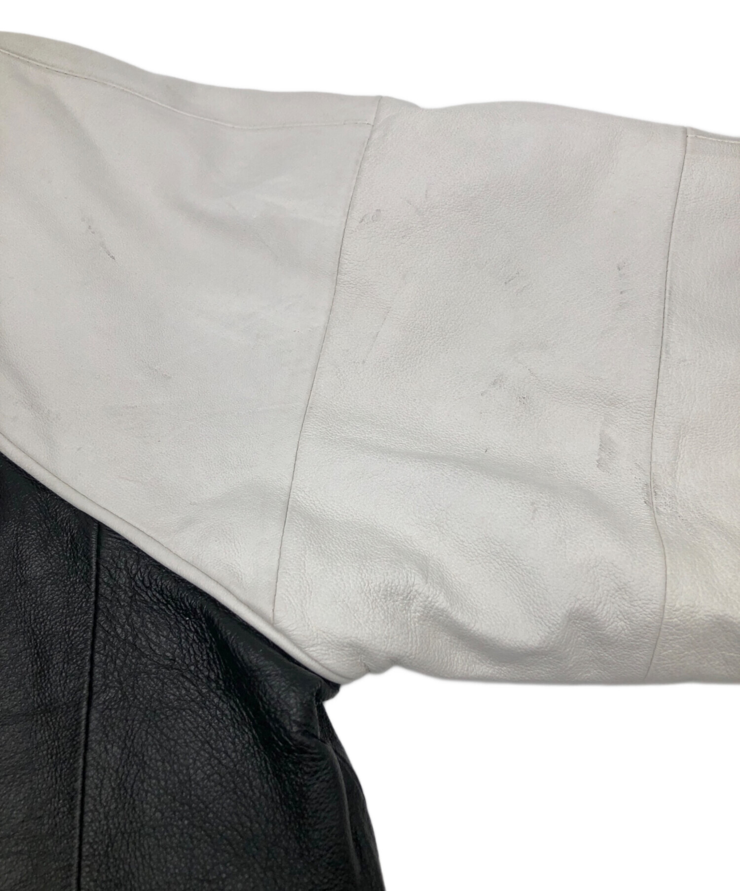 中古・古着通販】G-STAR RAW (ジースターロゥ) レザーブルゾン