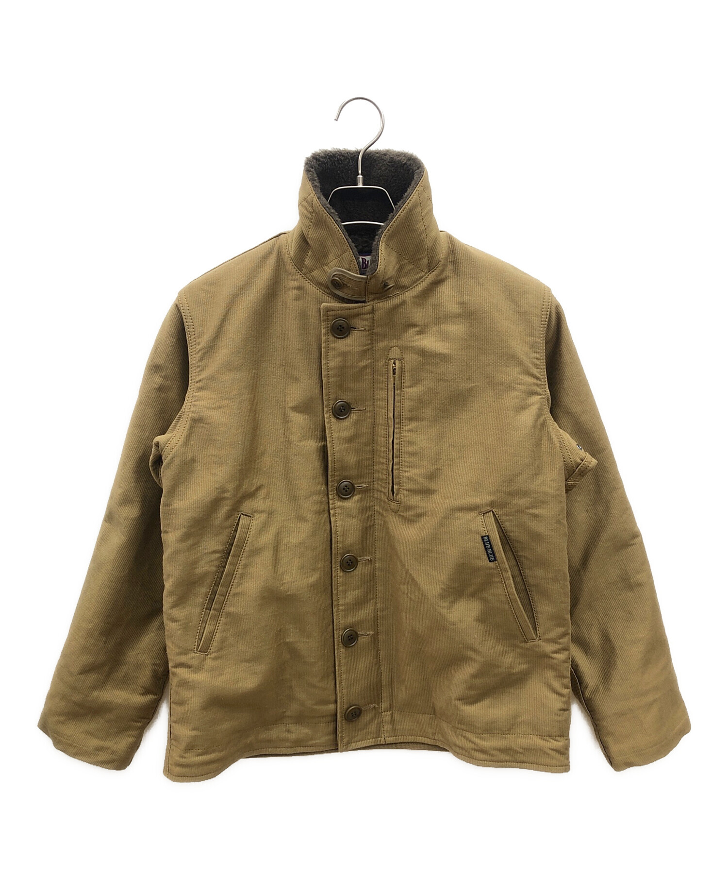 中古・古着通販】BLUE BLUE (ブルーブルー) デッキジャケット キャメル