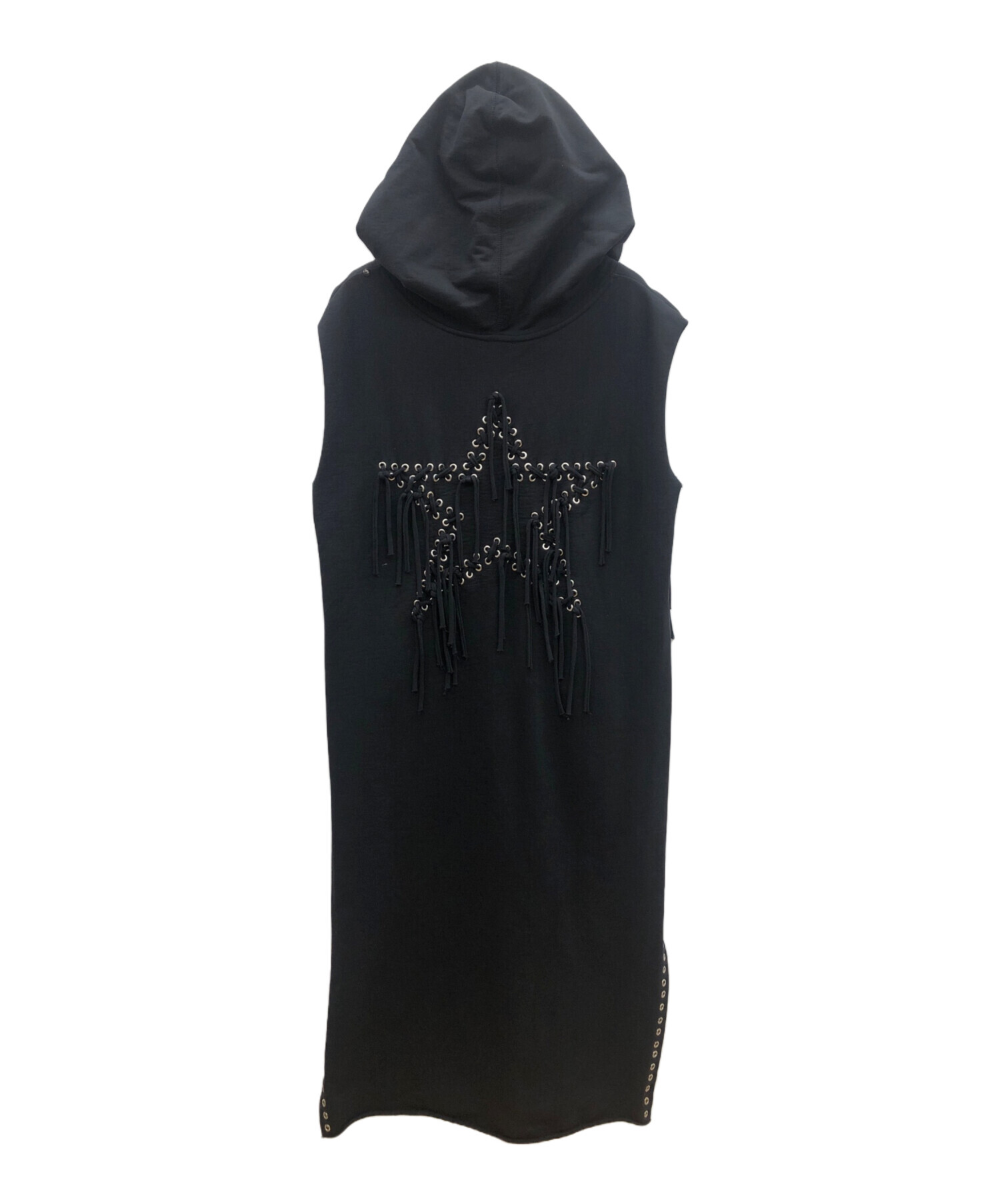 中古・古着通販】DIESEL (ディーゼル) スウェットワンピース ブラック 