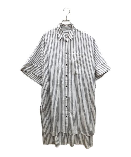 中古・古着通販】ADORE (アドーア) クリアライトブラウス ホワイト 