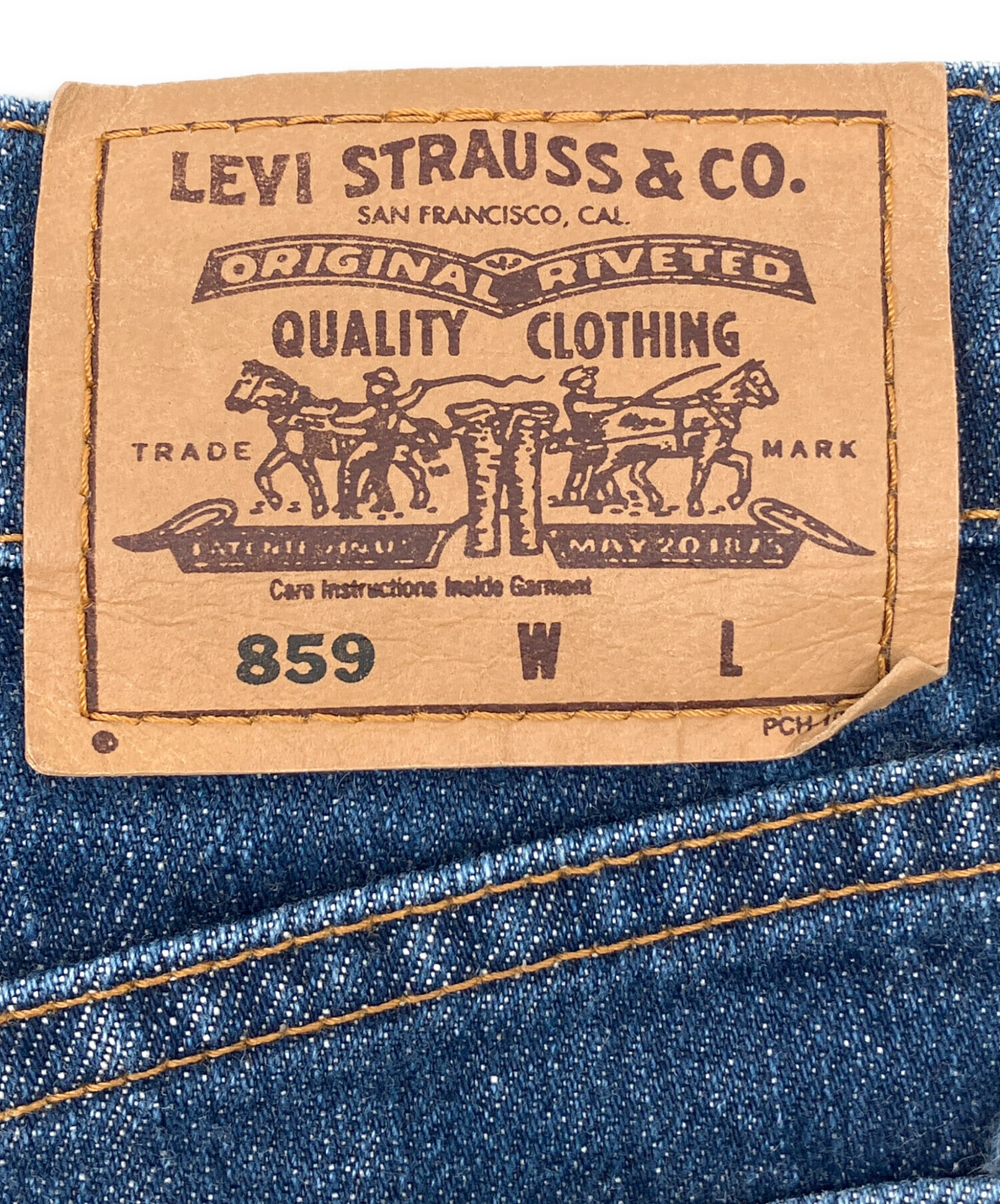 中古・古着通販】LEVI'S (リーバイス) 90s 859デニムパンツ 1999年製