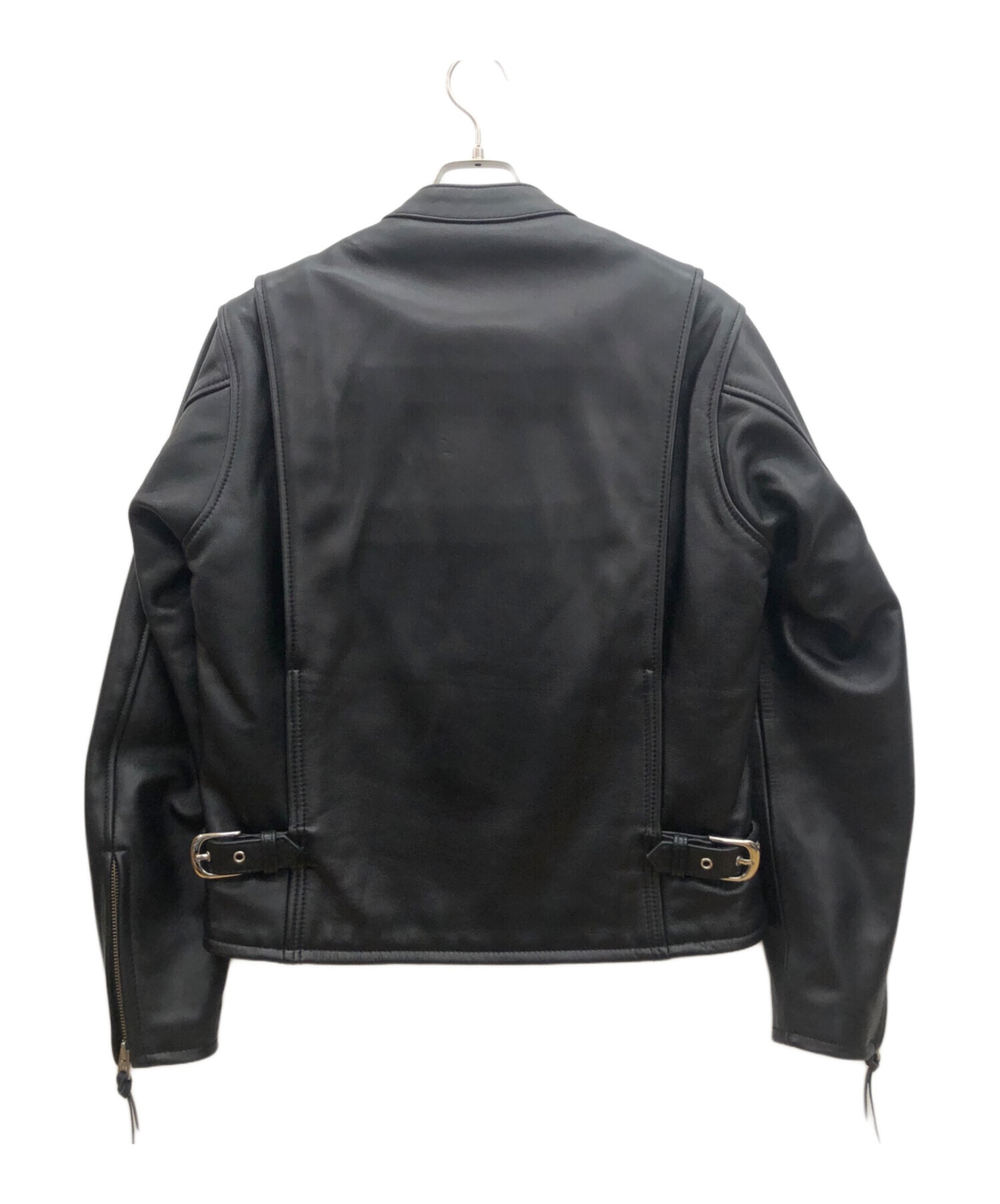 中古・古着通販】KADOYA (カドヤ) ライダースジャケット ブラック