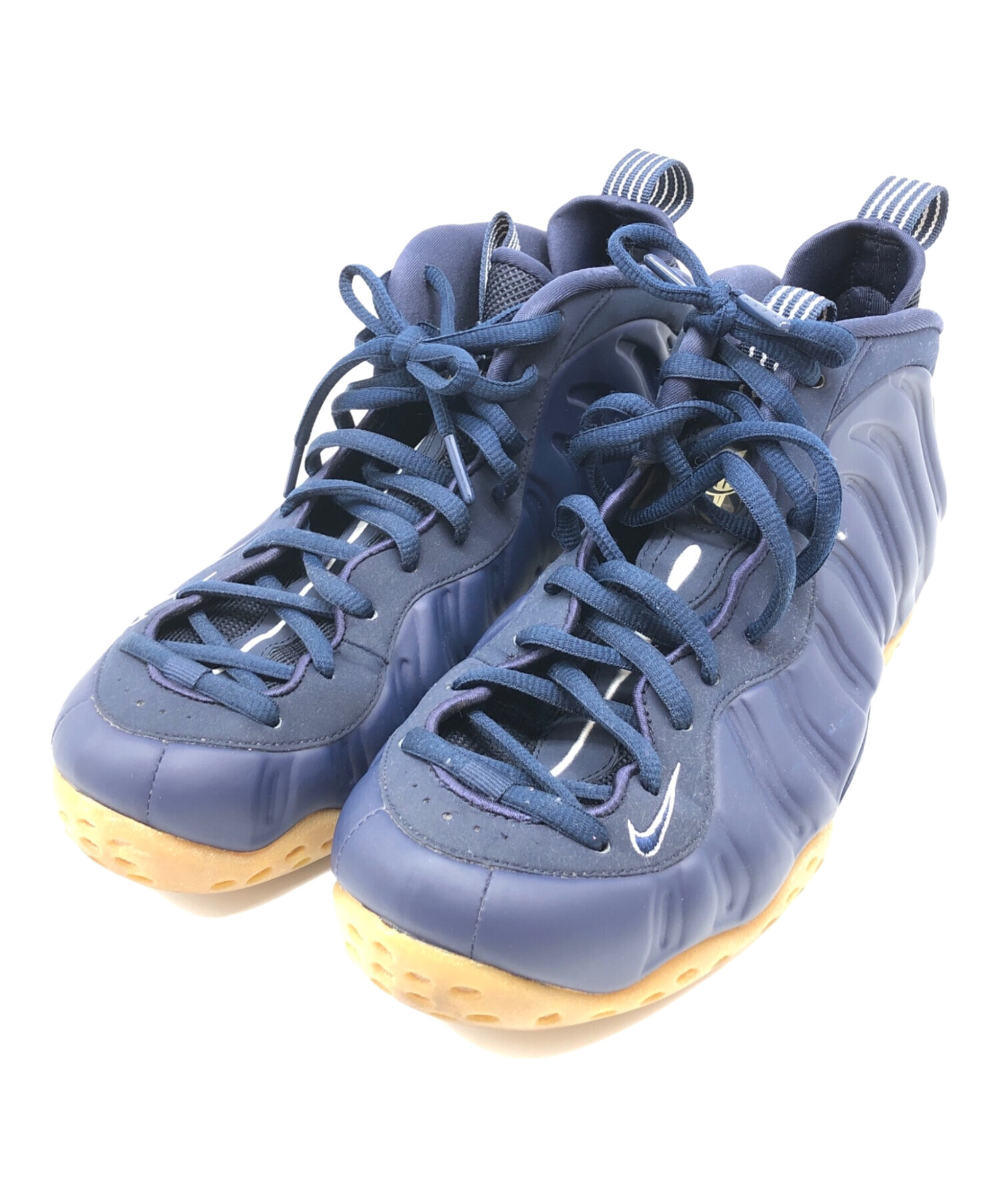 中古・古着通販】NIKE (ナイキ) AIR FOAMPOSITE ONE ネイビー サイズ 