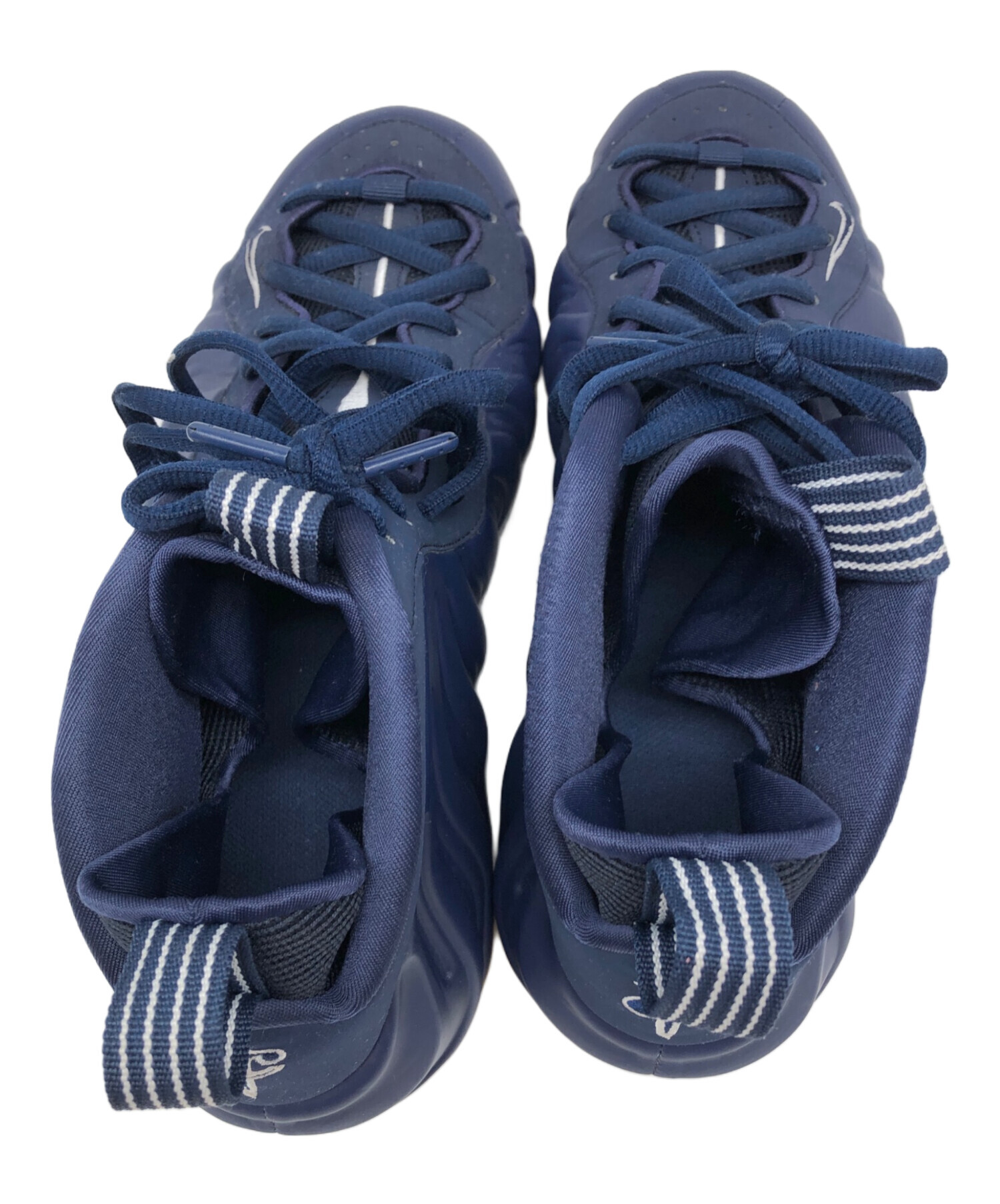 中古・古着通販】NIKE (ナイキ) AIR FOAMPOSITE ONE ネイビー サイズ 