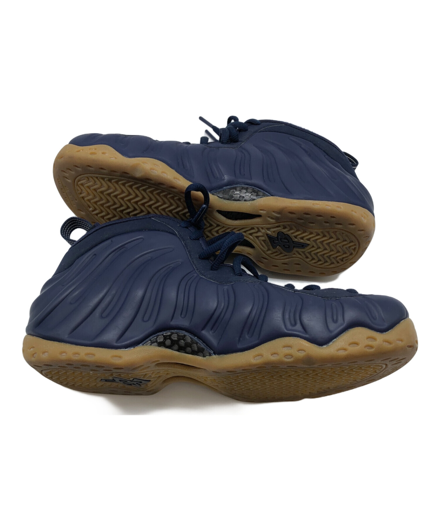 中古・古着通販】NIKE (ナイキ) AIR FOAMPOSITE ONE ネイビー サイズ 