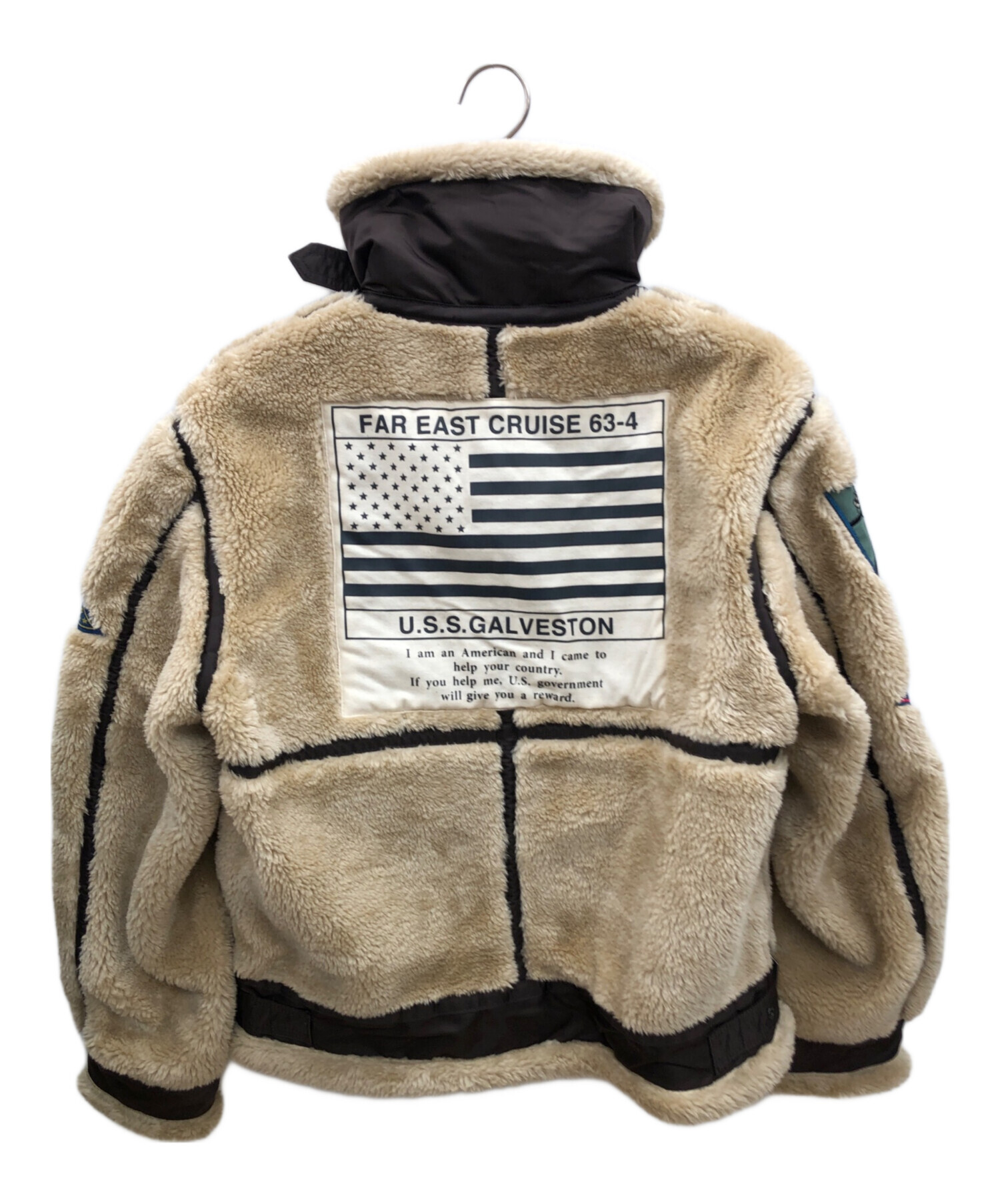 中古・古着通販】AVIREX (アヴィレックス) ボアジャケット RETRO BOA B