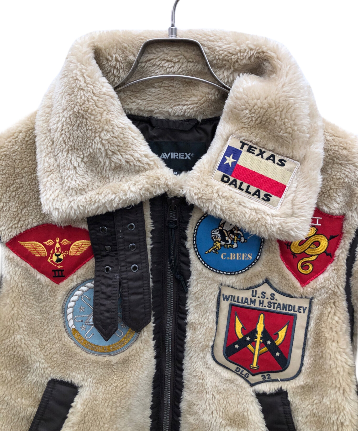 中古・古着通販】AVIREX (アヴィレックス) ボアジャケット RETRO BOA B 