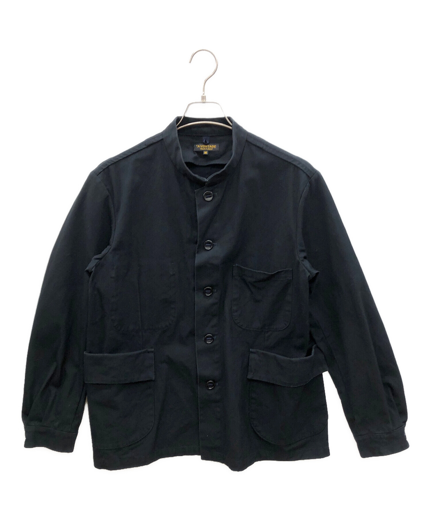 中古・古着通販】A vontade (アボンタージ) ワークジャケット ブラック 