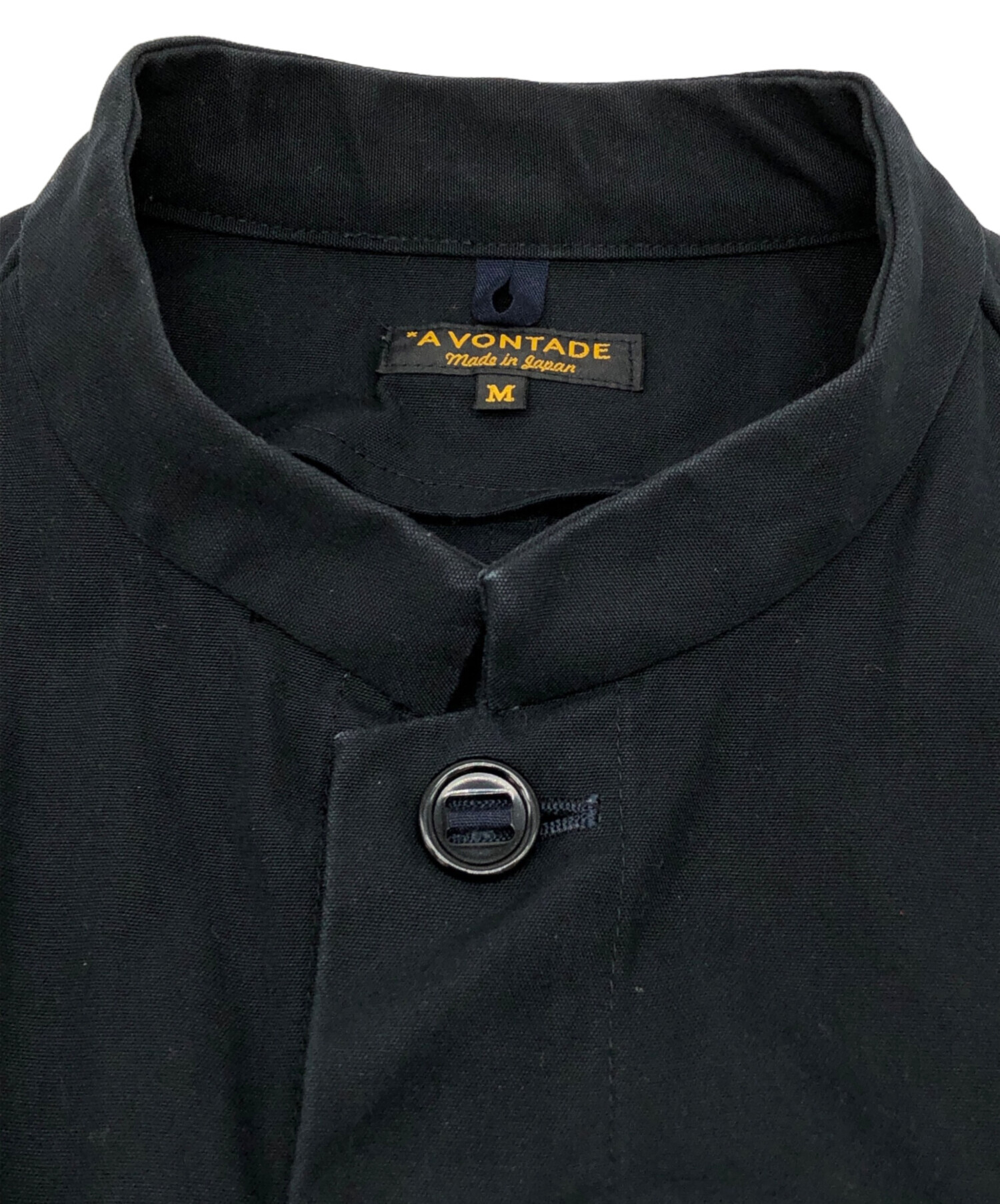 中古・古着通販】A vontade (アボンタージ) ワークジャケット ブラック 