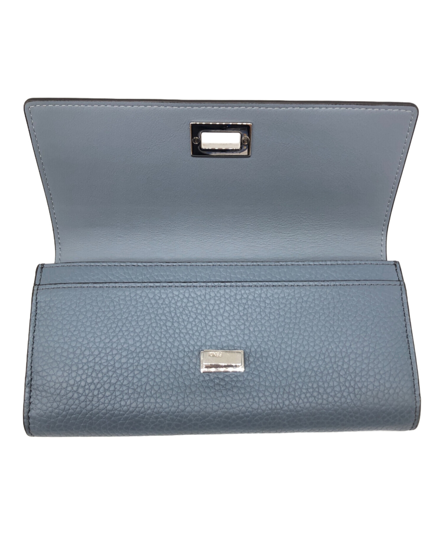 中古・古着通販】FENDI (フェンディ) 長財布 ピーカブー アッシュ 