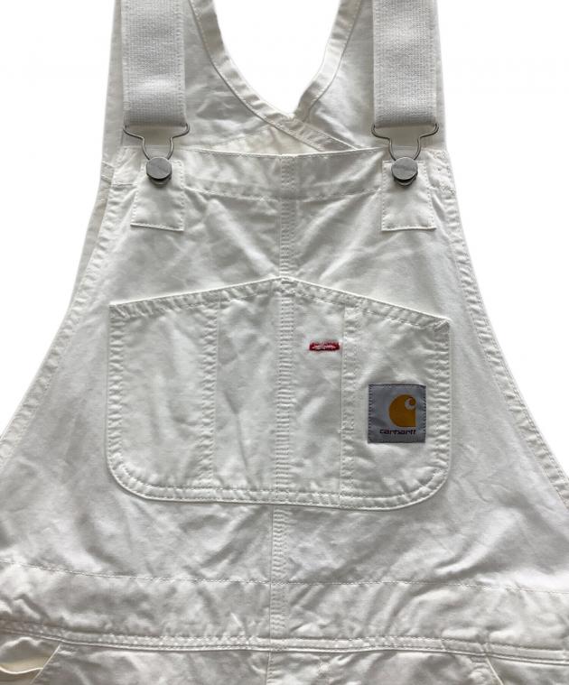 Carhartt BIB OVERALL ホワイト 32×32 中古・古着通販】CarHartt (カーハート) BIB OVERALL ホワイト サイズ