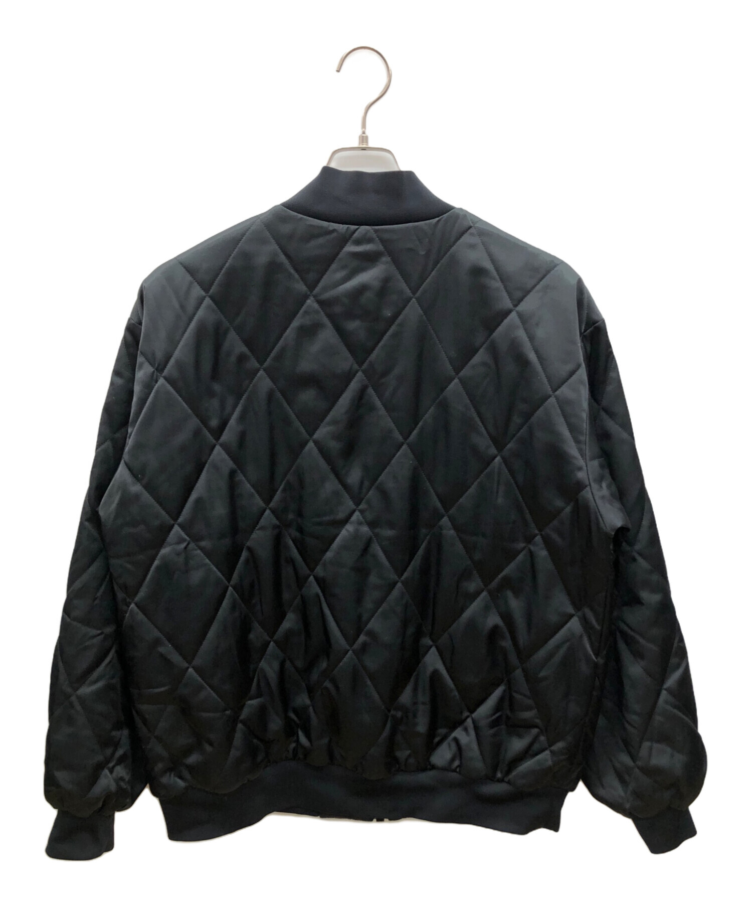 中古・古着通販】NIKE (ナイキ) キルティングジャケット ブラック