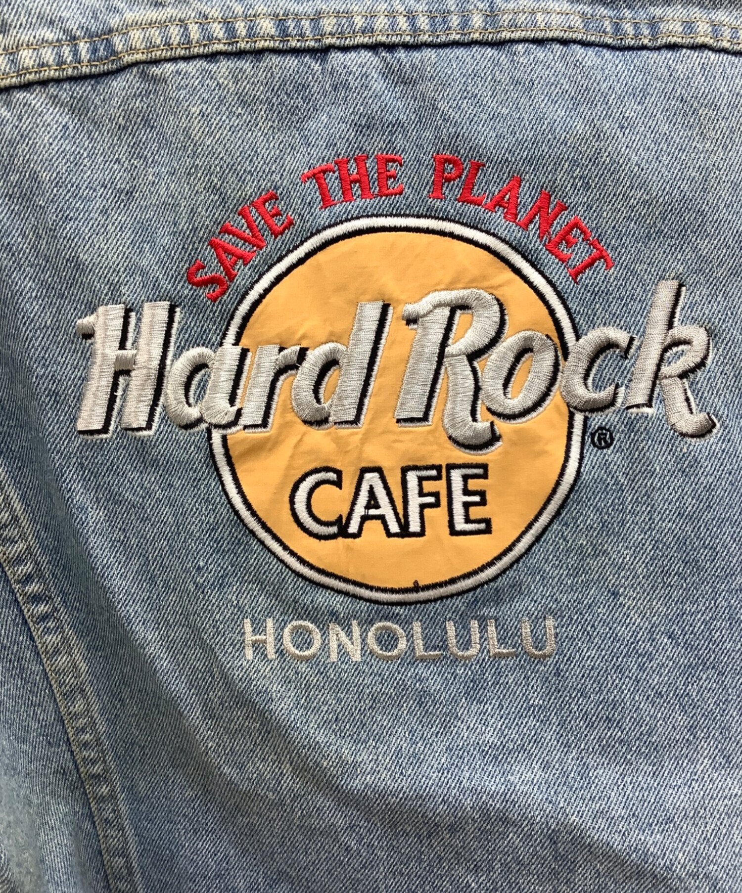 中古・古着通販】LEE (リー) 80sバック刺繍デニムジャケット ブルー