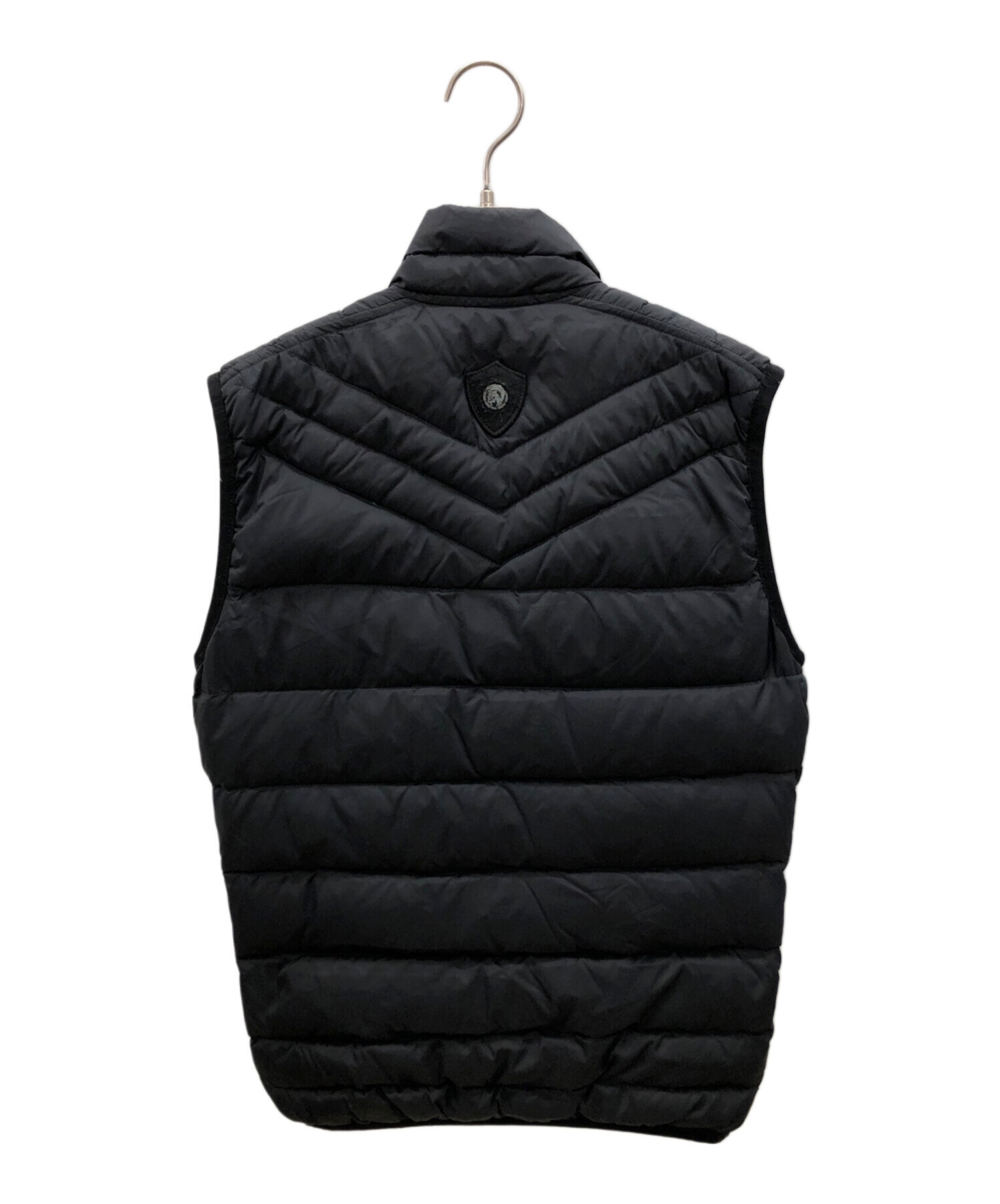 中古・古着通販】DIESEL (ディーゼル) ダウンベスト ブラック サイズ 