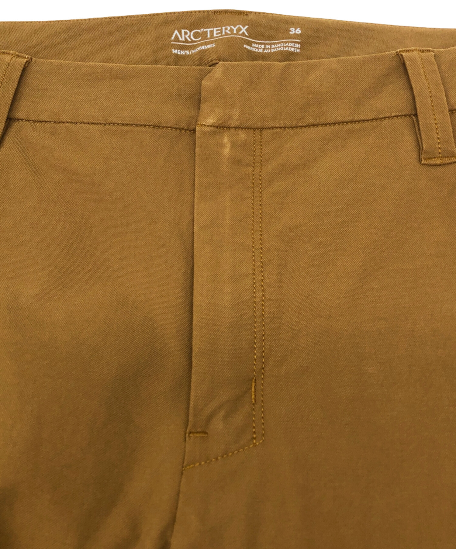 ARC'TERYX ブラウン コットンパンツ 34サイズ 中古・古着通販】ARC'TERYX (アークテリクス) イージーパンツ ブラウン