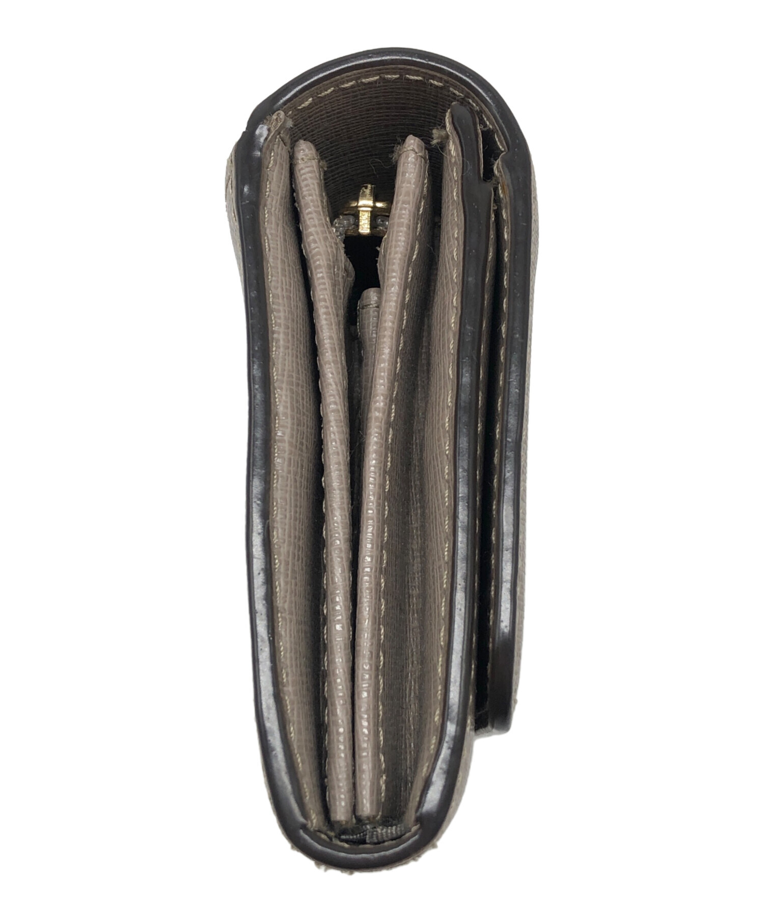 中古・古着通販】FURLA (フルラ) 長財布 ブラウン｜ブランド・古着通販