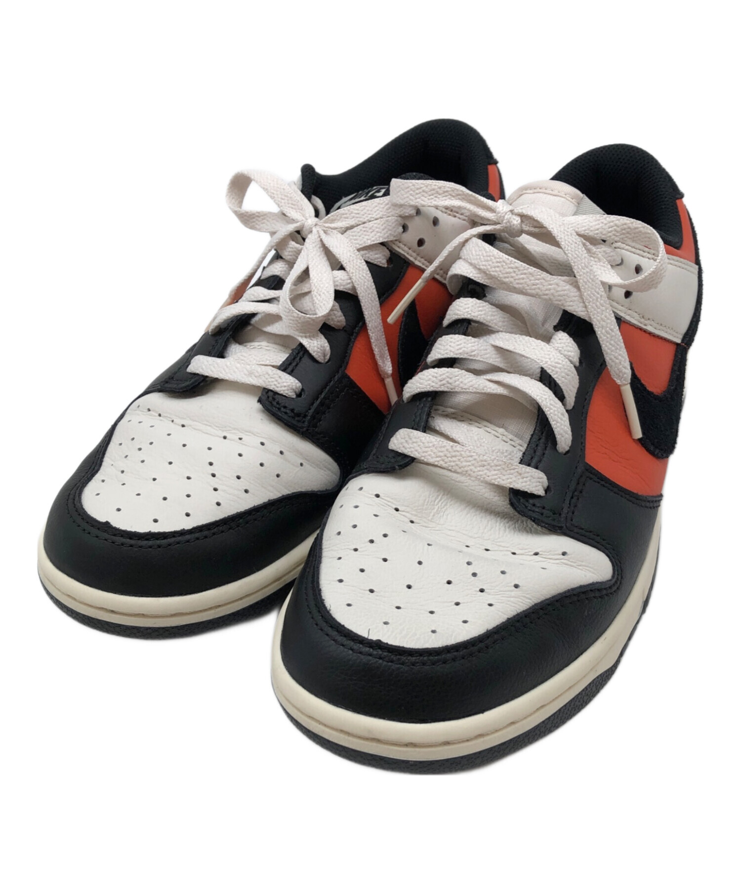 中古・古着通販】NIKE (ナイキ) ダンク ロー レトロ ホワイト×ブラック 