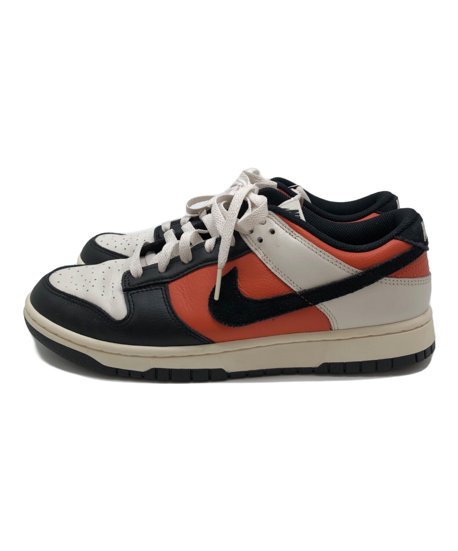 中古・古着通販】NIKE (ナイキ) ダンク ロー レトロ ホワイト×ブラック 