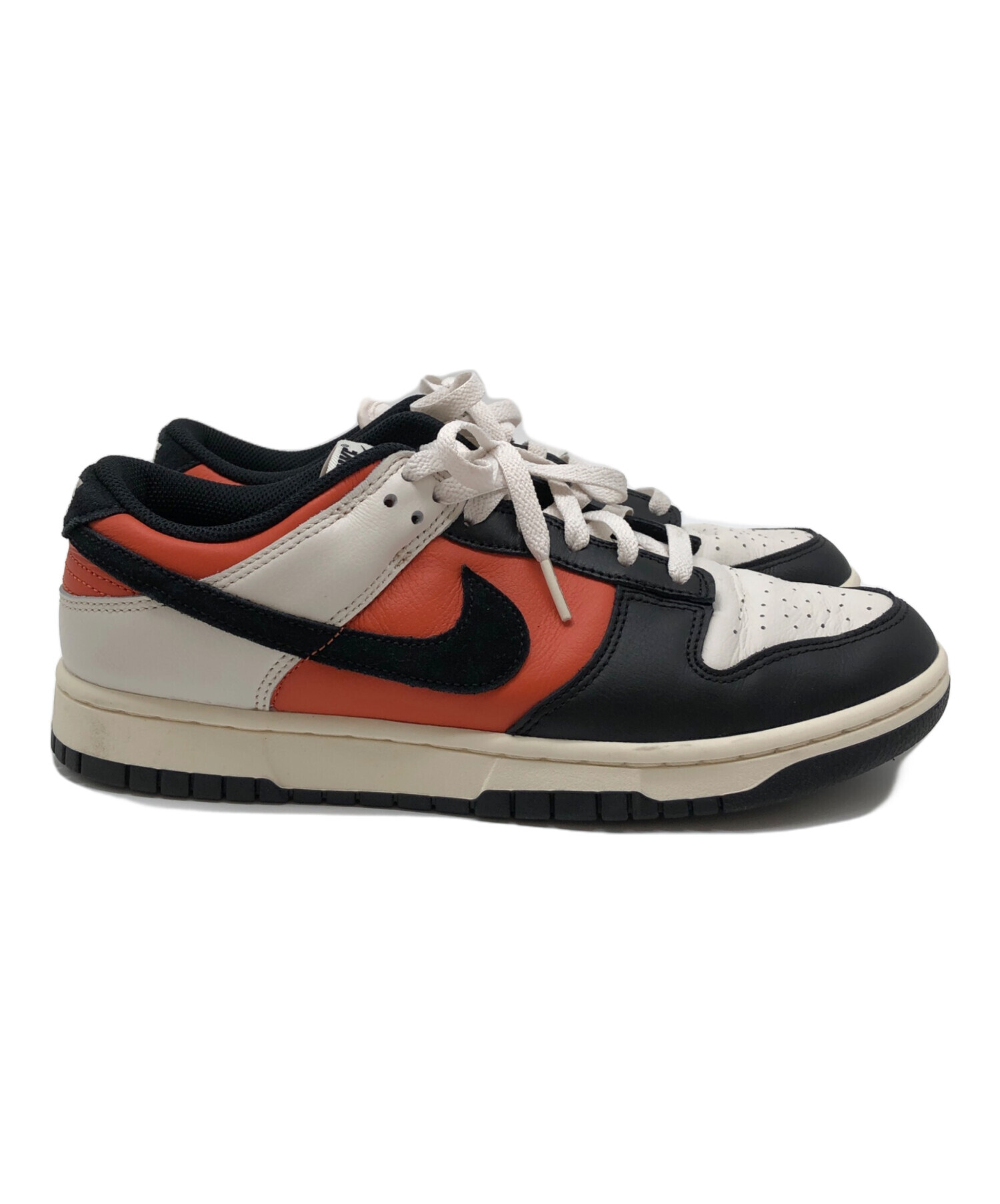 中古・古着通販】NIKE (ナイキ) ダンク ロー レトロ ホワイト×ブラック 