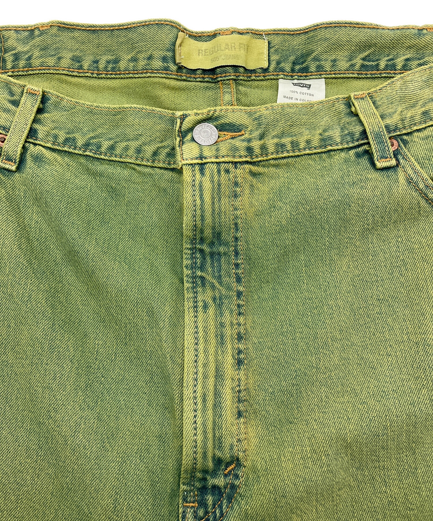中古・古着通販】LEVI'S (リーバイス) 00s 505後染めデニムパンツ 釦裏