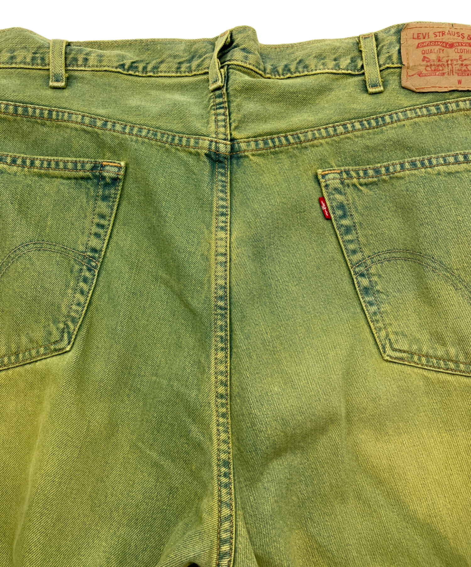 中古・古着通販】LEVI'S (リーバイス) 00s 505後染めデニムパンツ 釦裏