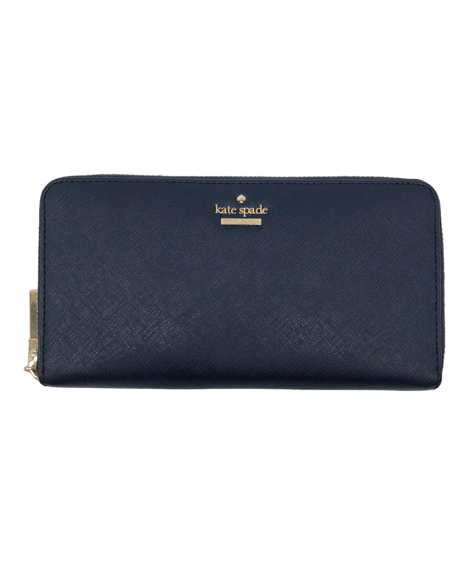 中古・古着通販】Kate Spade (ケイトスペード) 長財布 ネイビー 
