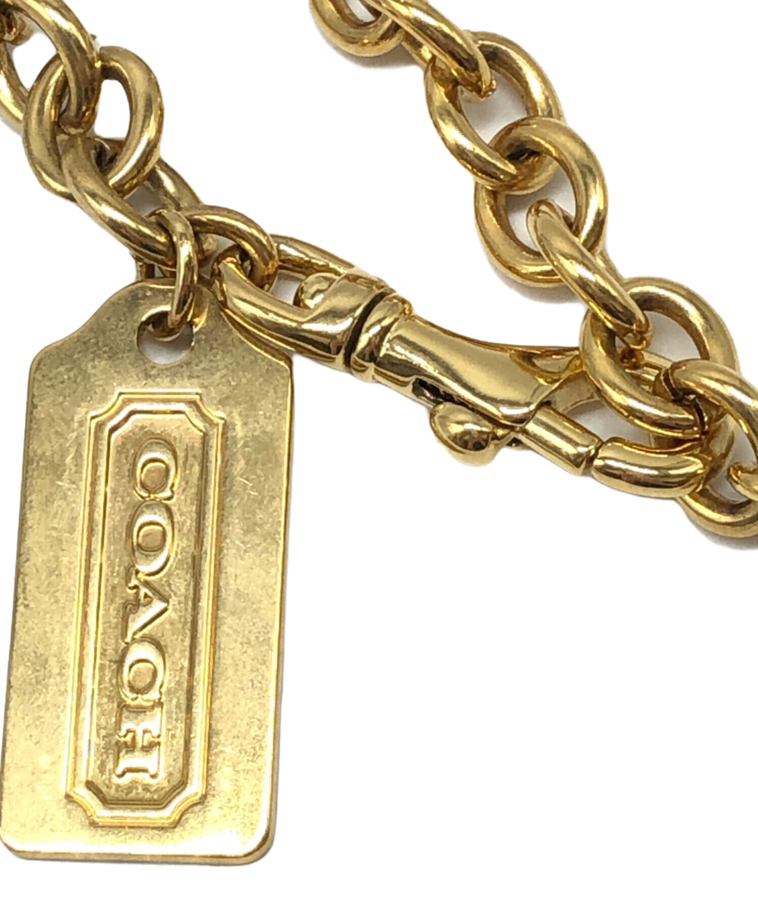 中古・古着通販】COACH (コーチ) ネックレス ゴールド(カラー 