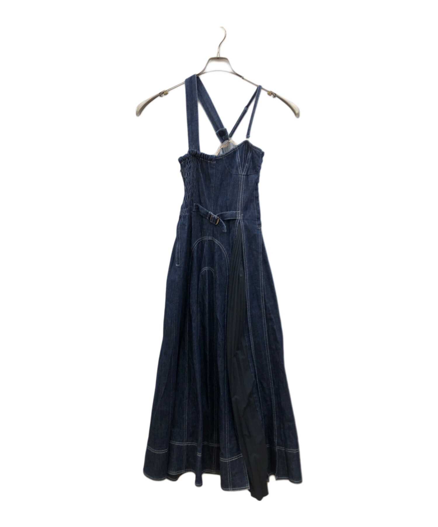 中古・古着通販】CASA FLINE (カーサフライン) デニムワンピース 中古・古着通販】CASA FLINE (カーサフライン) デニムワンピース