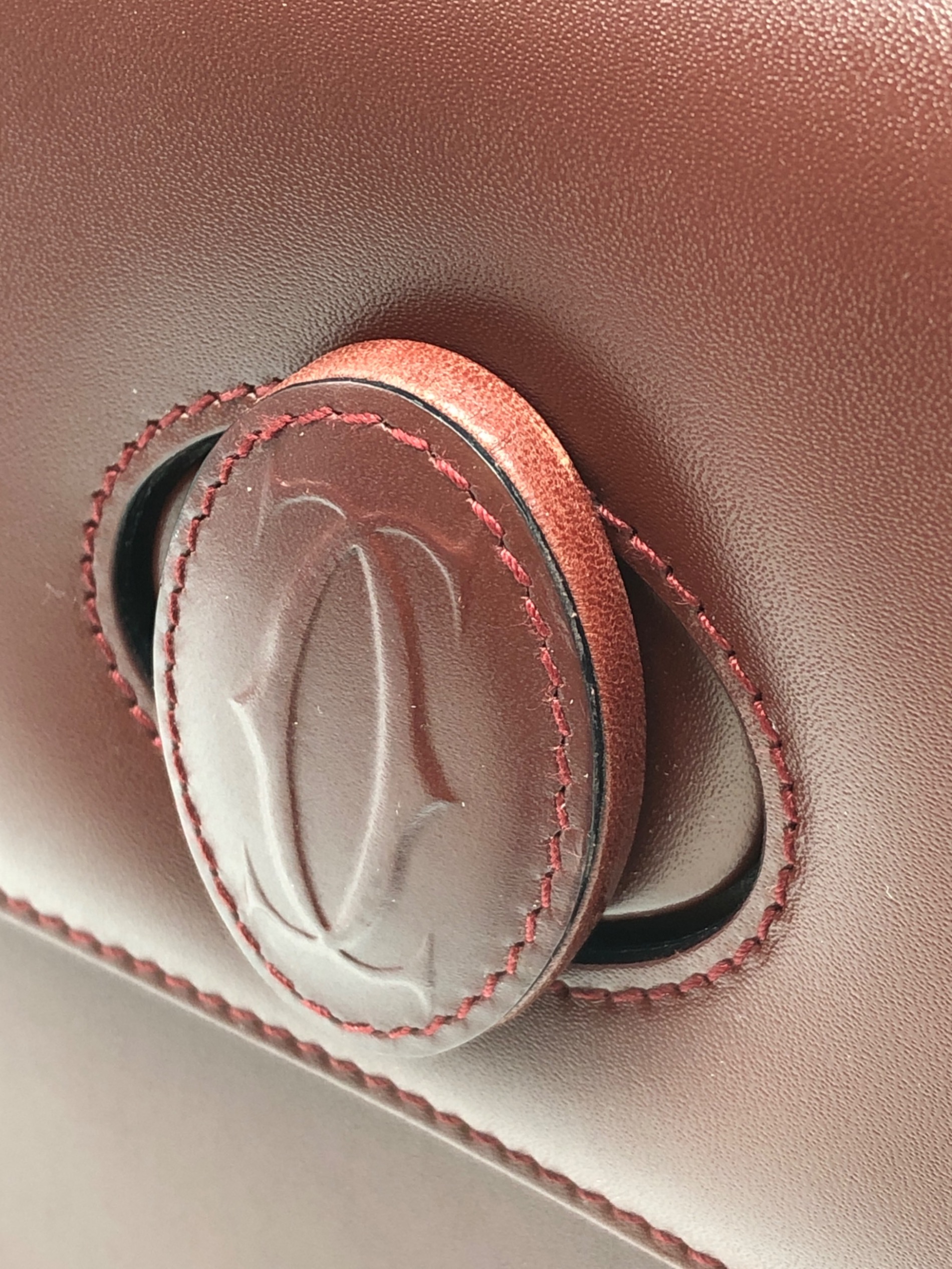 中古・古着通販】Cartier (カルティエ) ターンロックショルダーバッグ