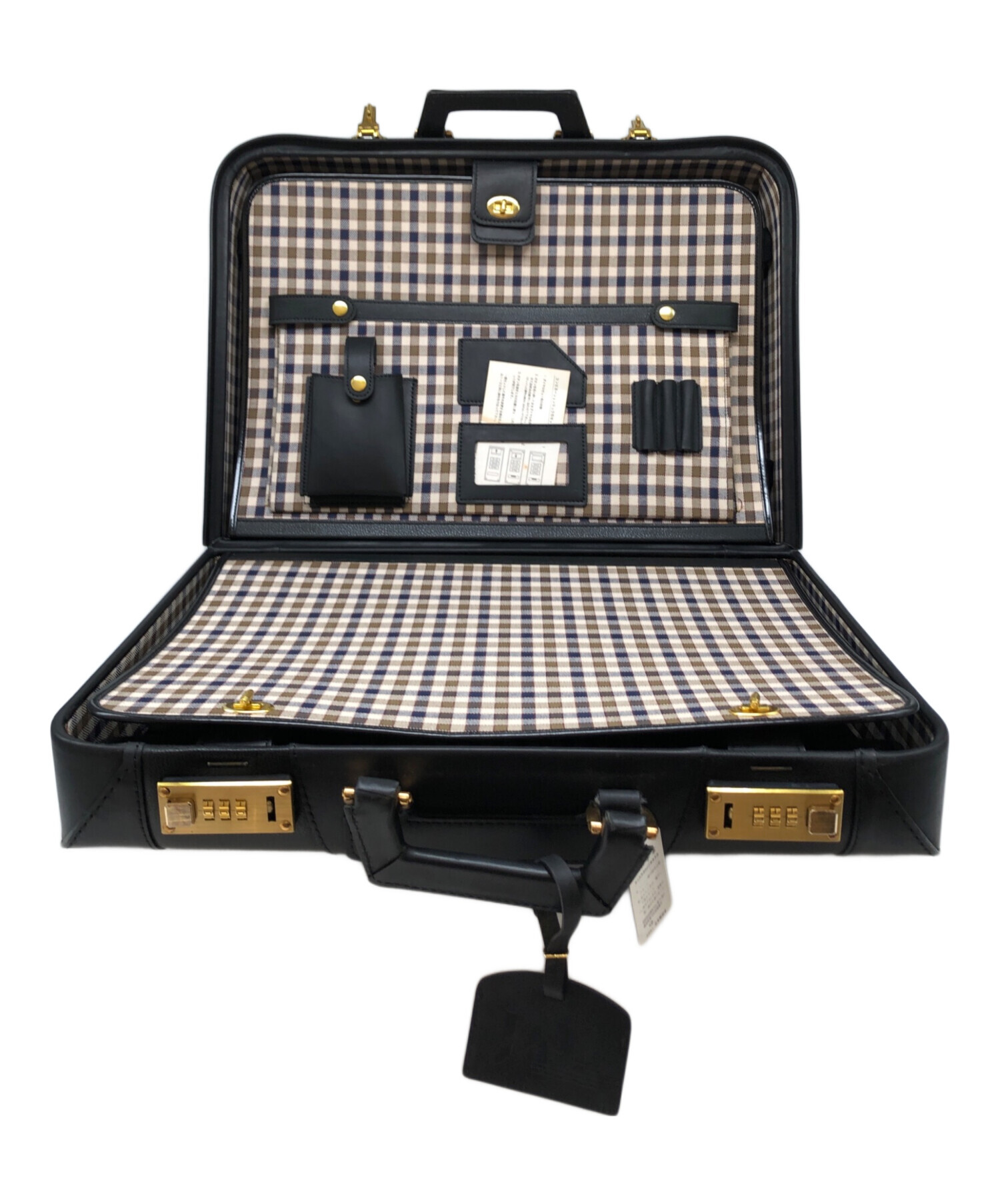 中古・古着通販】JAL (ジャル) レザートランク ブラック｜ブランド