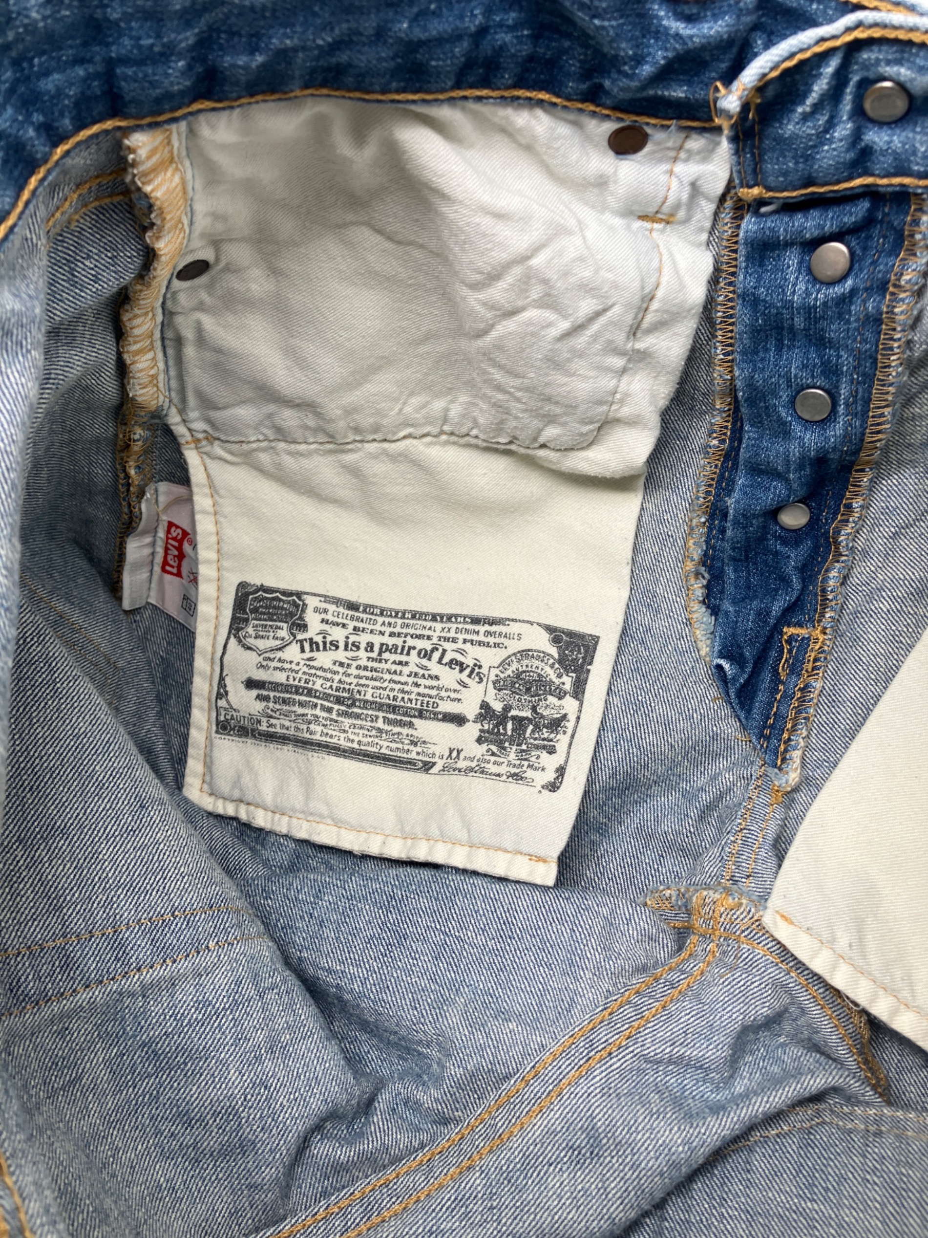 中古・古着通販】LEVI'S (リーバイス) 00s 501デニムパンツ 2005年製