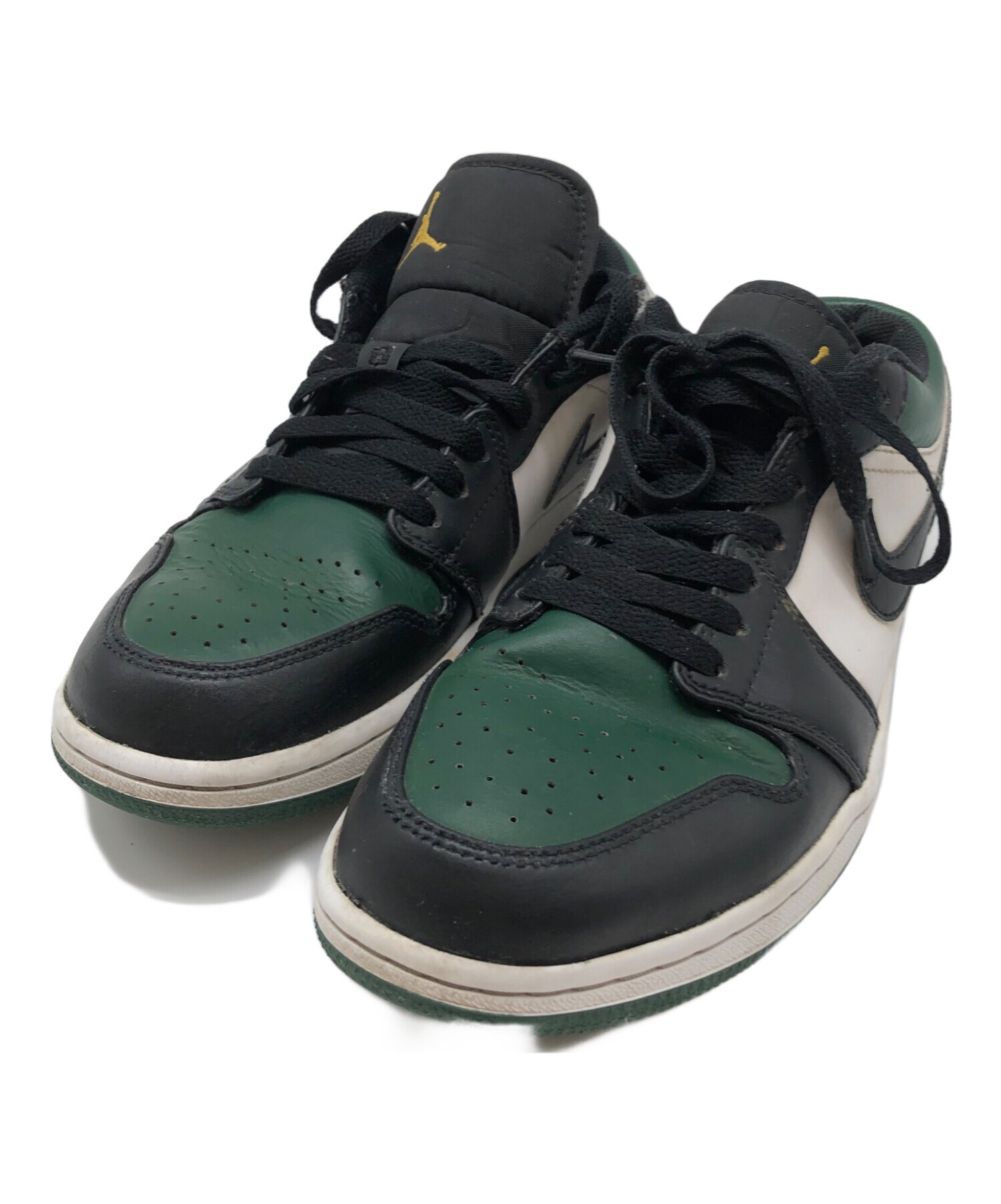 中古・古着通販】NIKE (ナイキ) Air Jordan 1 Low グリーン×ブラック 