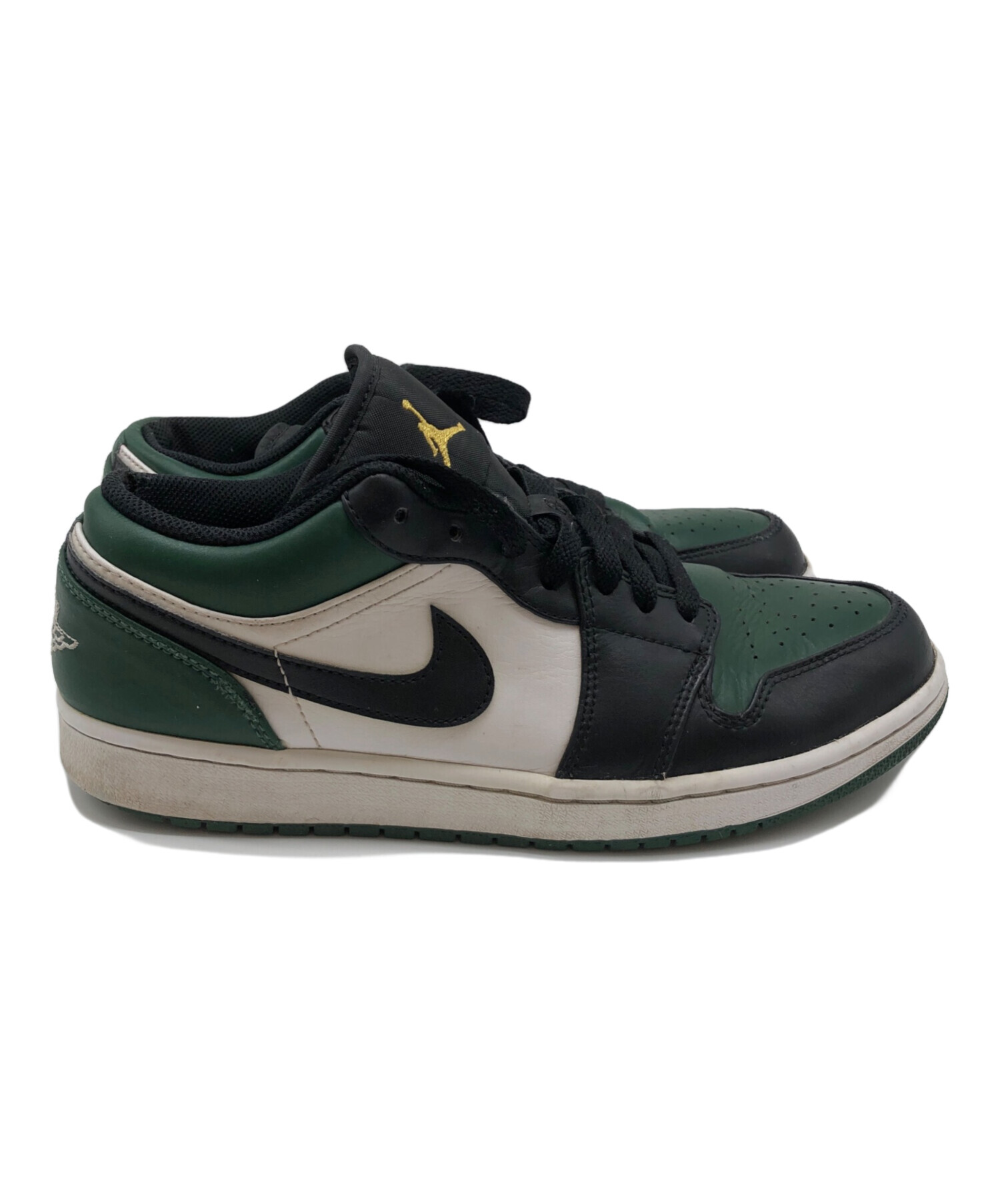 中古・古着通販】NIKE (ナイキ) Air Jordan 1 Low グリーン×ブラック 