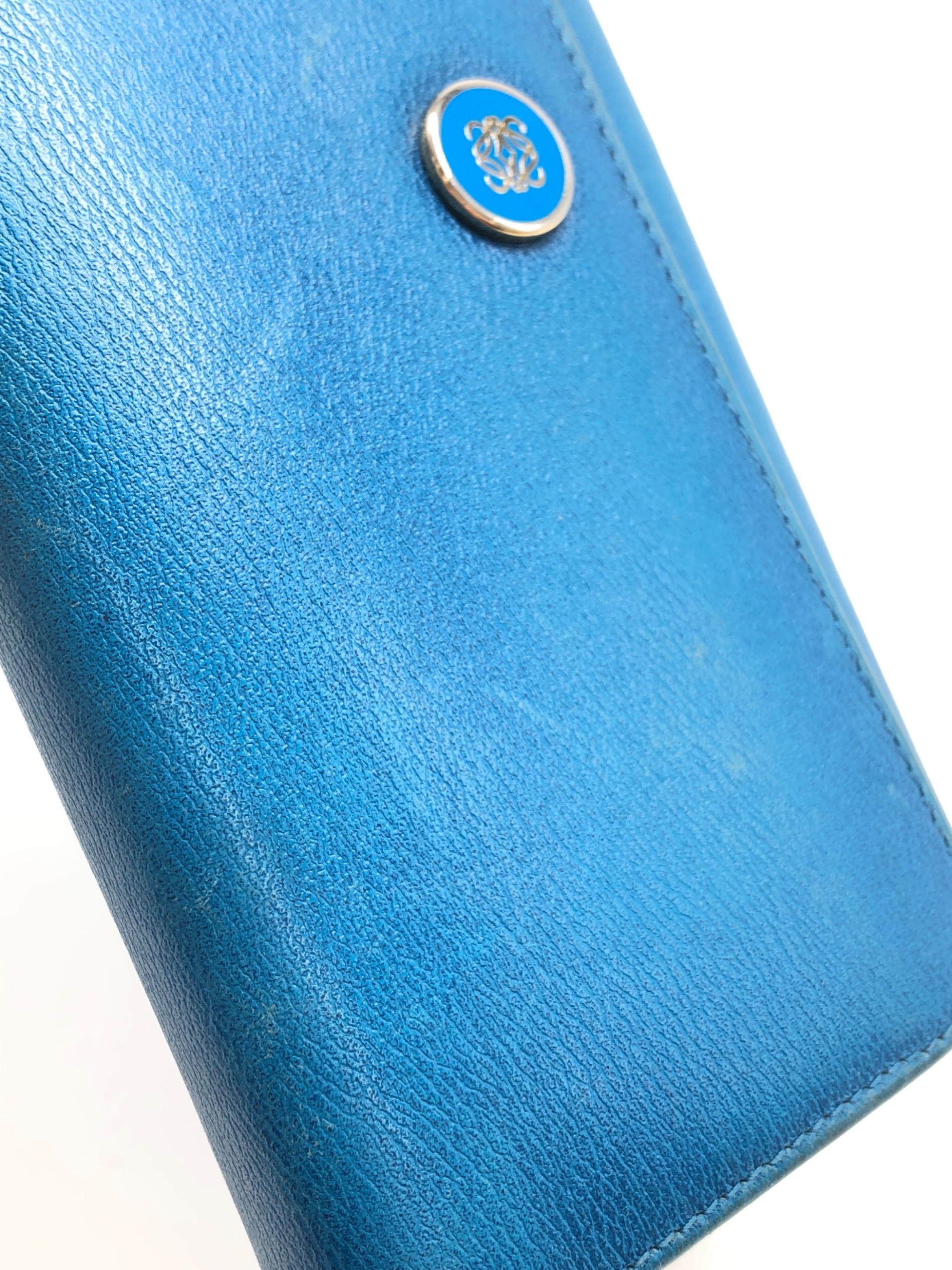 中古・古着通販】LOEWE (ロエベ) 長財布 ブルー｜ブランド・古着通販