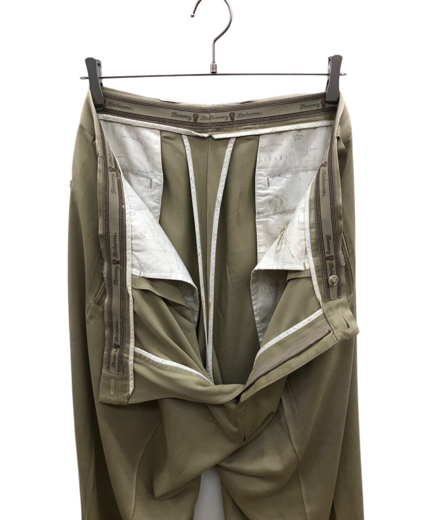 中古・古着通販】TOMMY BAHAMA (トミーバハマ) 90s 2タックスラックス