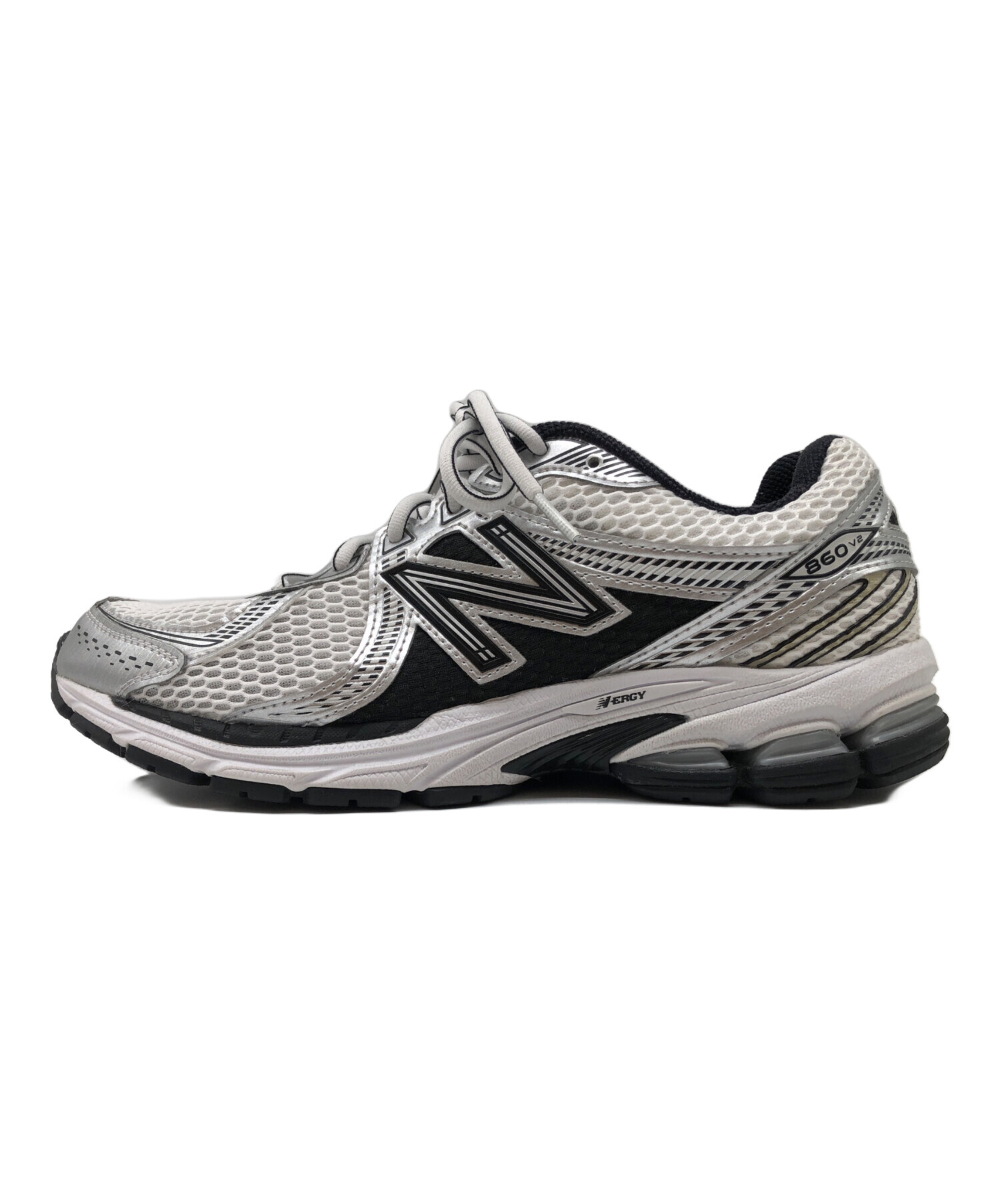 中古・古着通販 NEW BALANCE ニューバランス ML860 ホワイト ブラック サイズ 27 5 ブランド・古着通販 トレファク公式 TREFAC FASHION スマホサイト