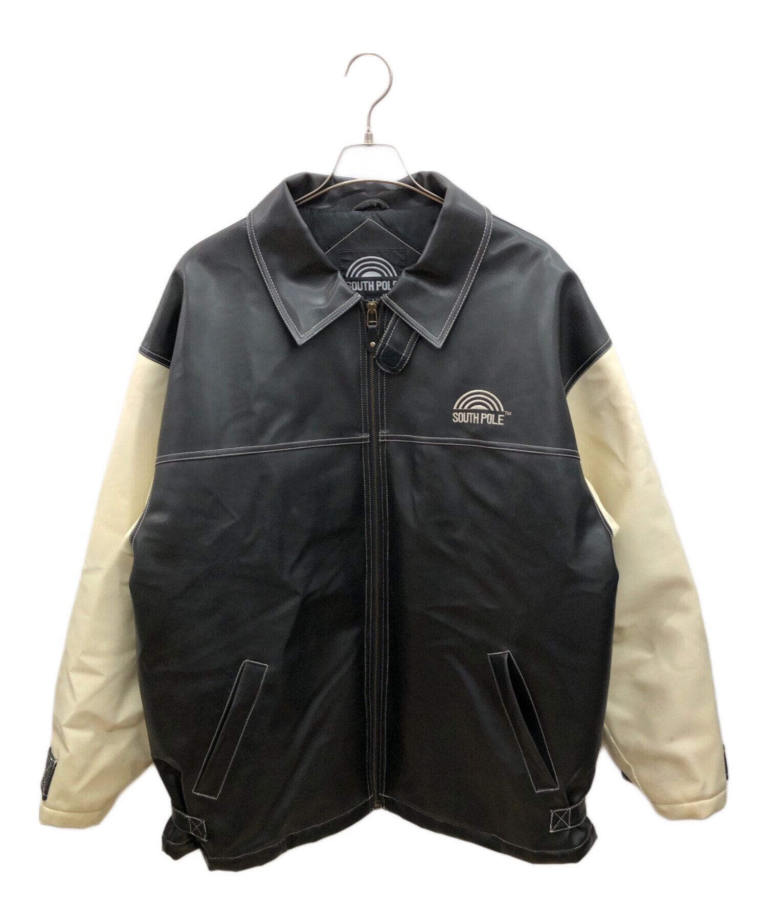 中古・古着通販】SOUTHPOLE (サウスポール) フェイクレザージャケット