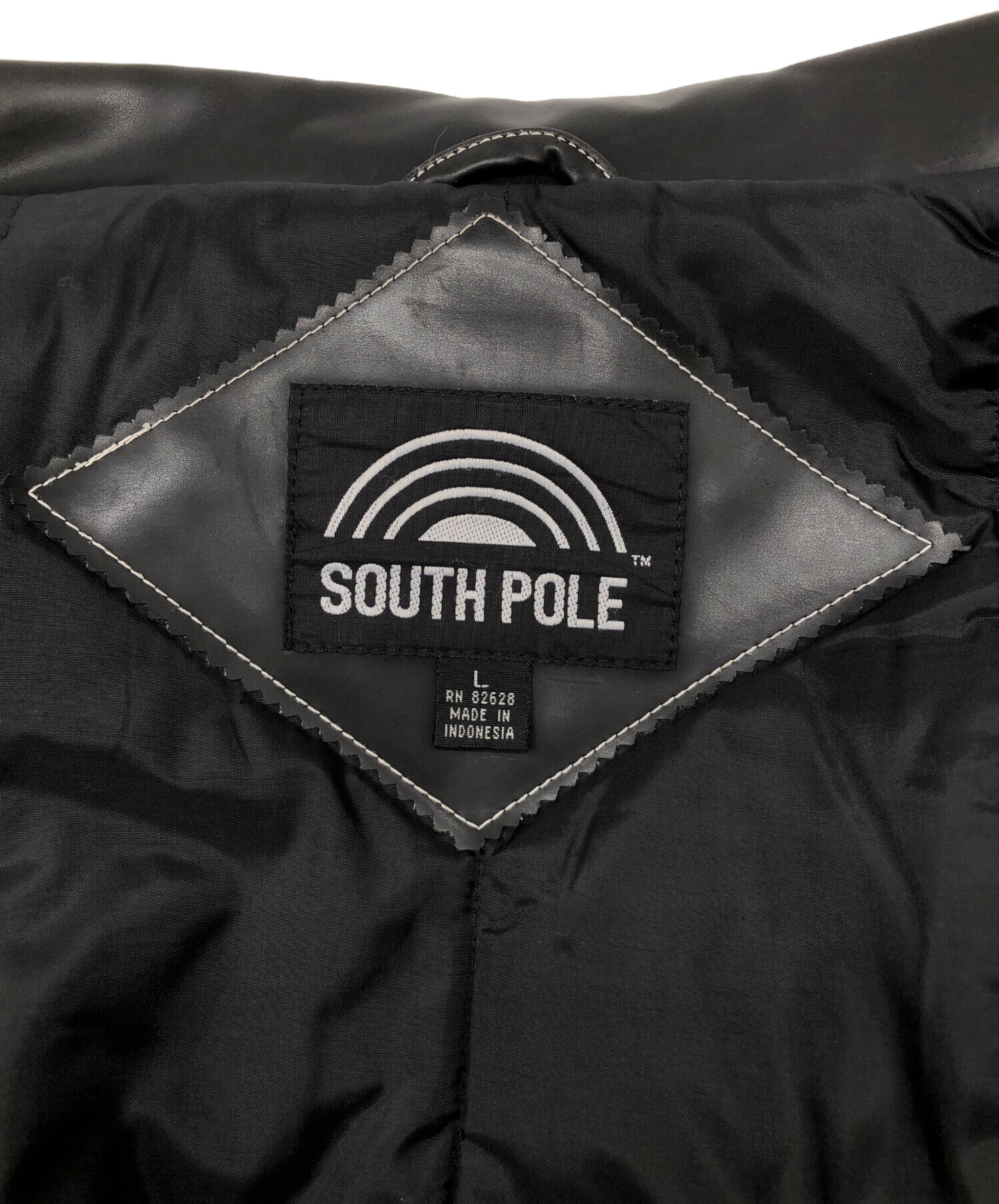 中古・古着通販】SOUTHPOLE (サウスポール) フェイクレザージャケット