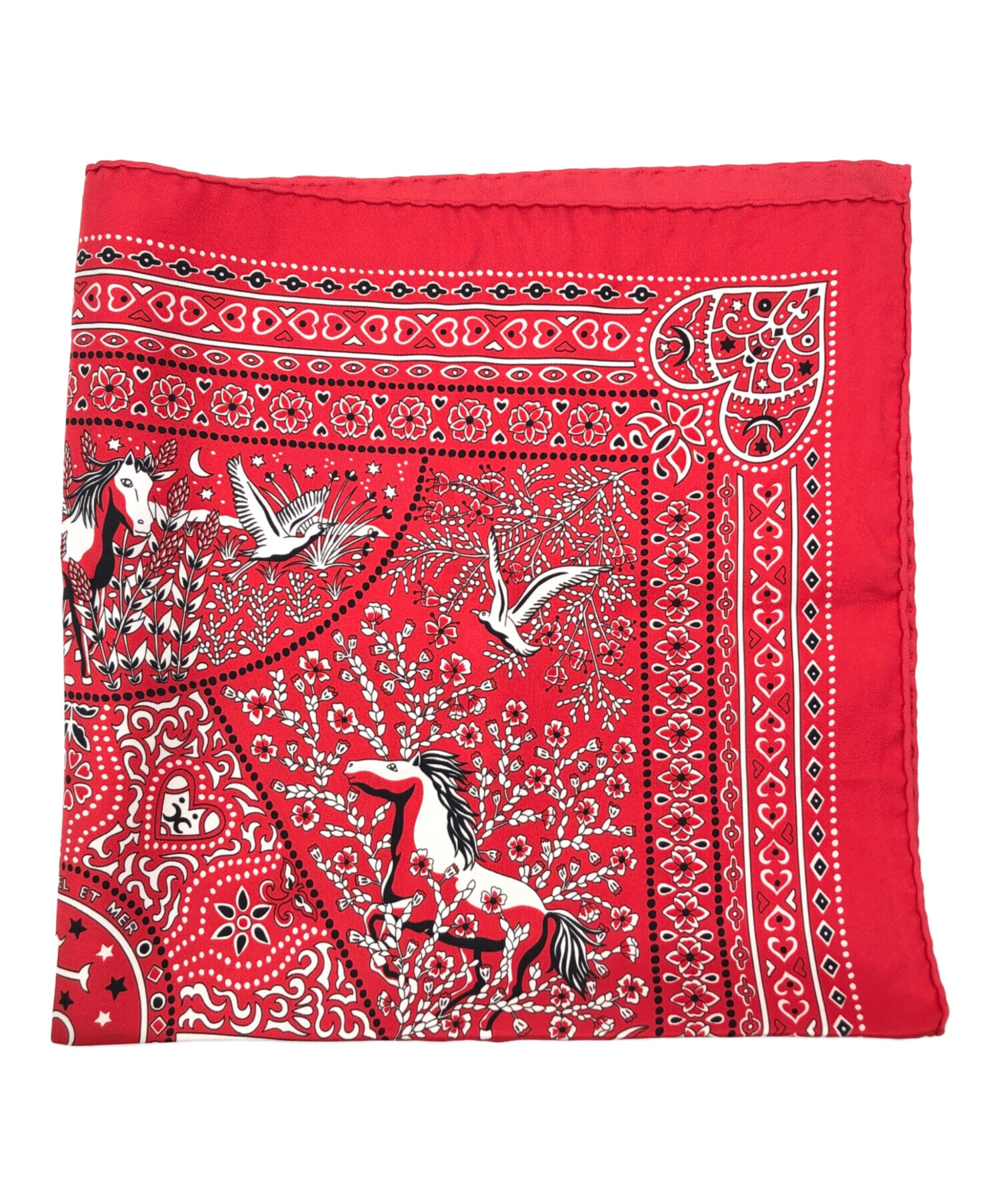 エルメス スカーフ カレ55 ENTRE CIEL ET MER 空と海の間