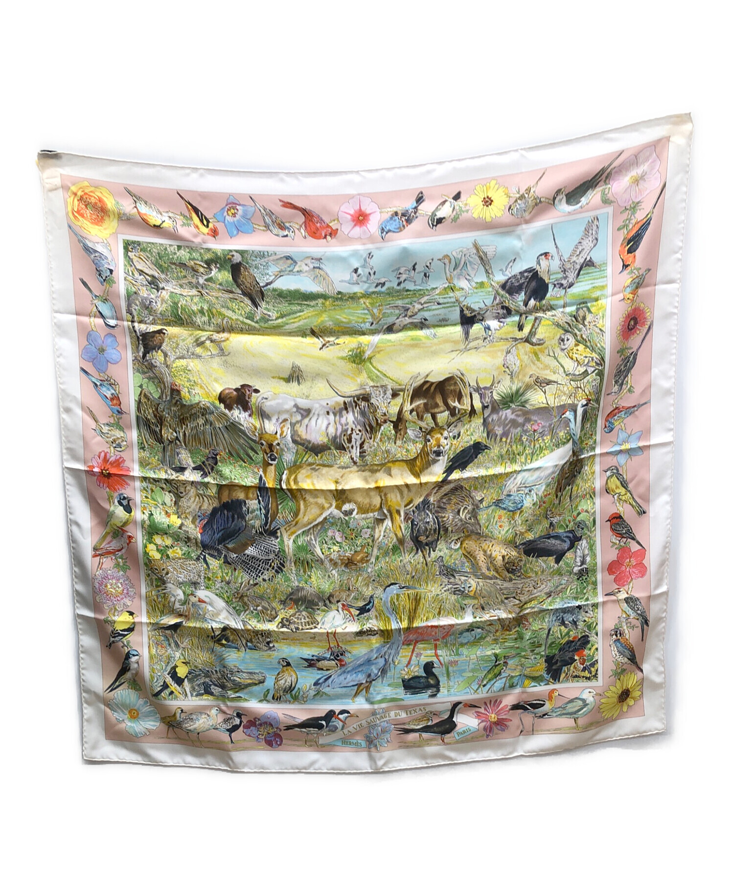 中古・古着通販】HERMES (エルメス) スカーフ マルチカラー｜ブランド