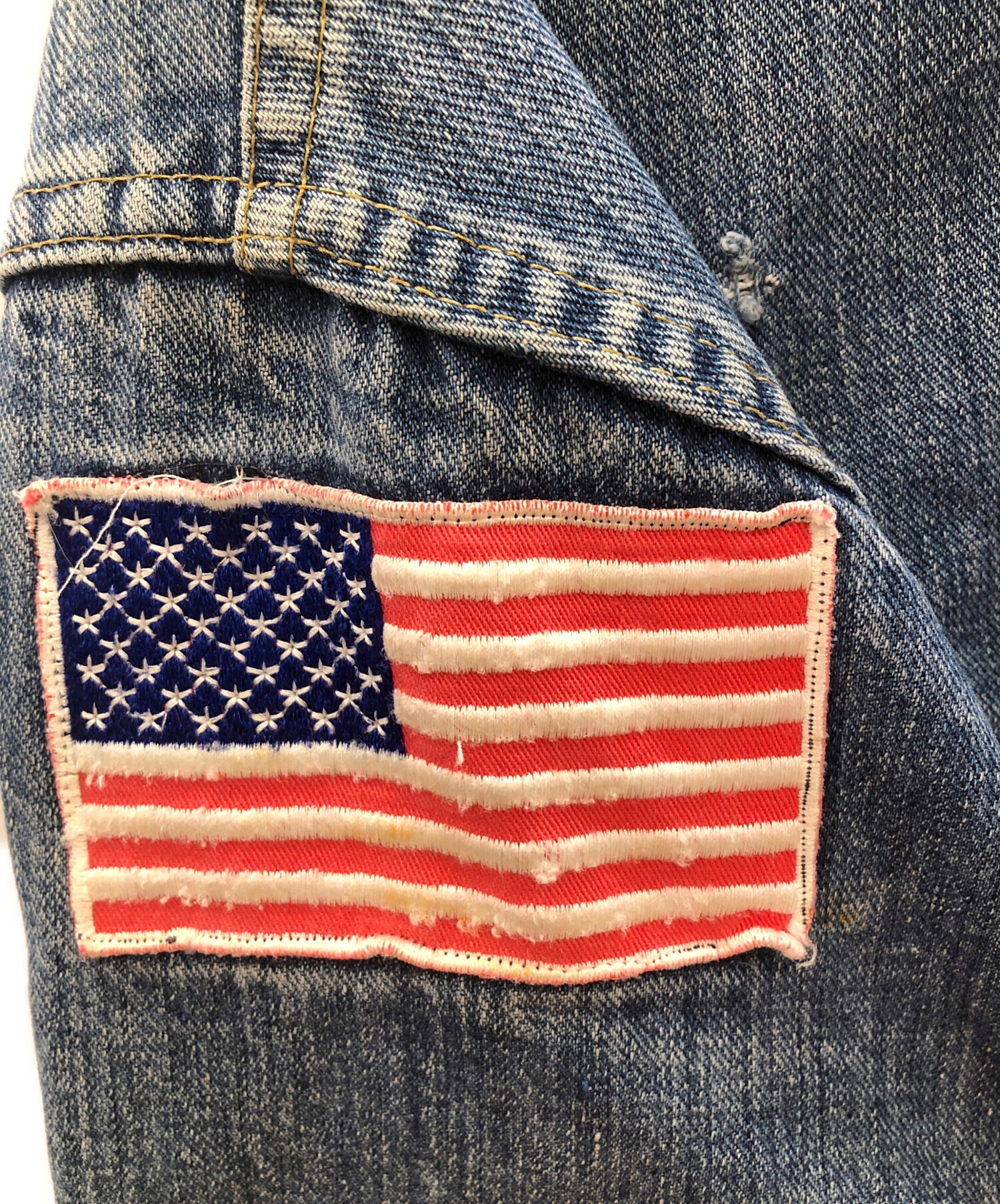 中古・古着通販】LEE (リー) 80sワッペン付デニムジャケット