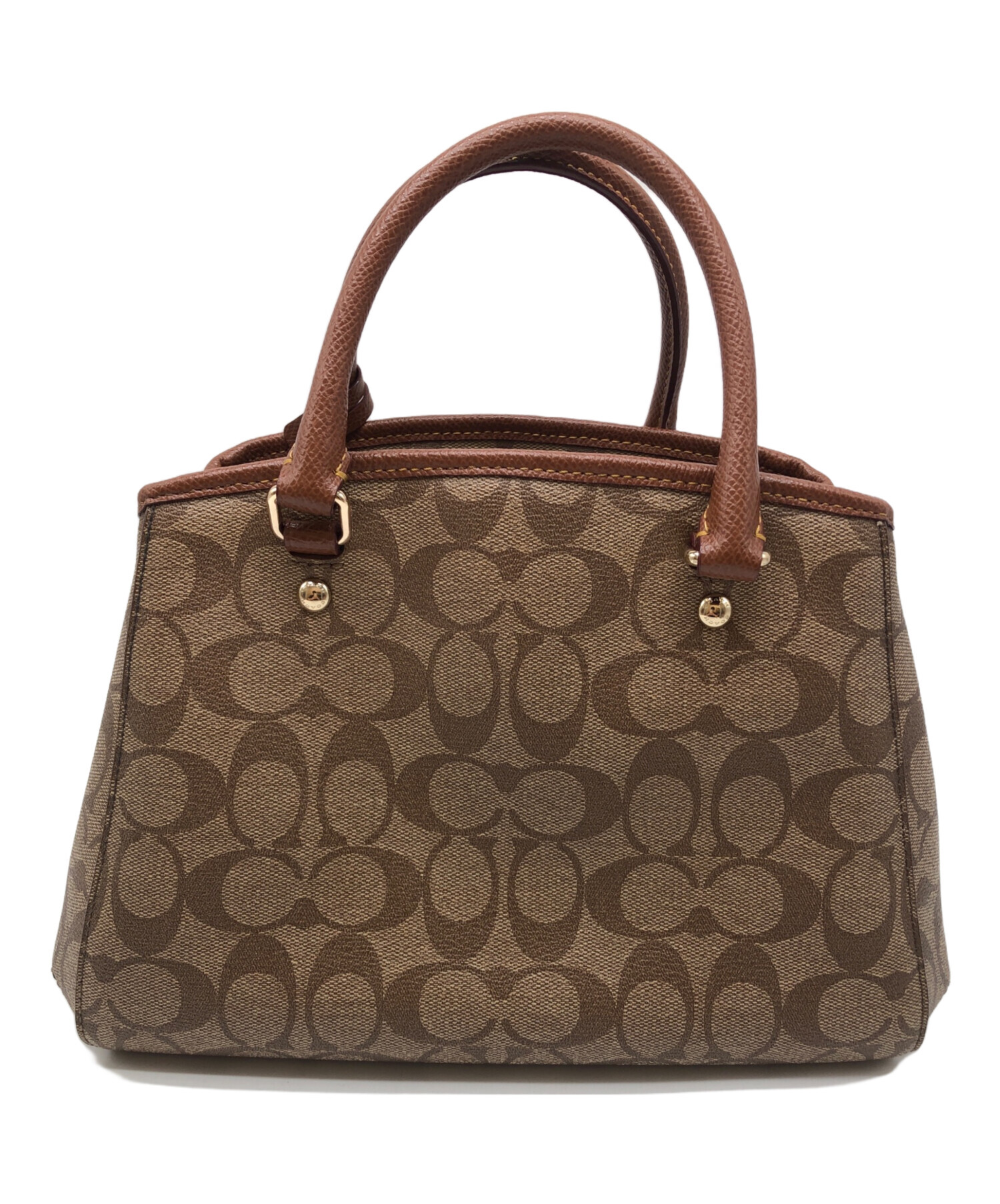 中古・古着通販】COACH (コーチ) 2WAYショルダーバッグ ブラウン