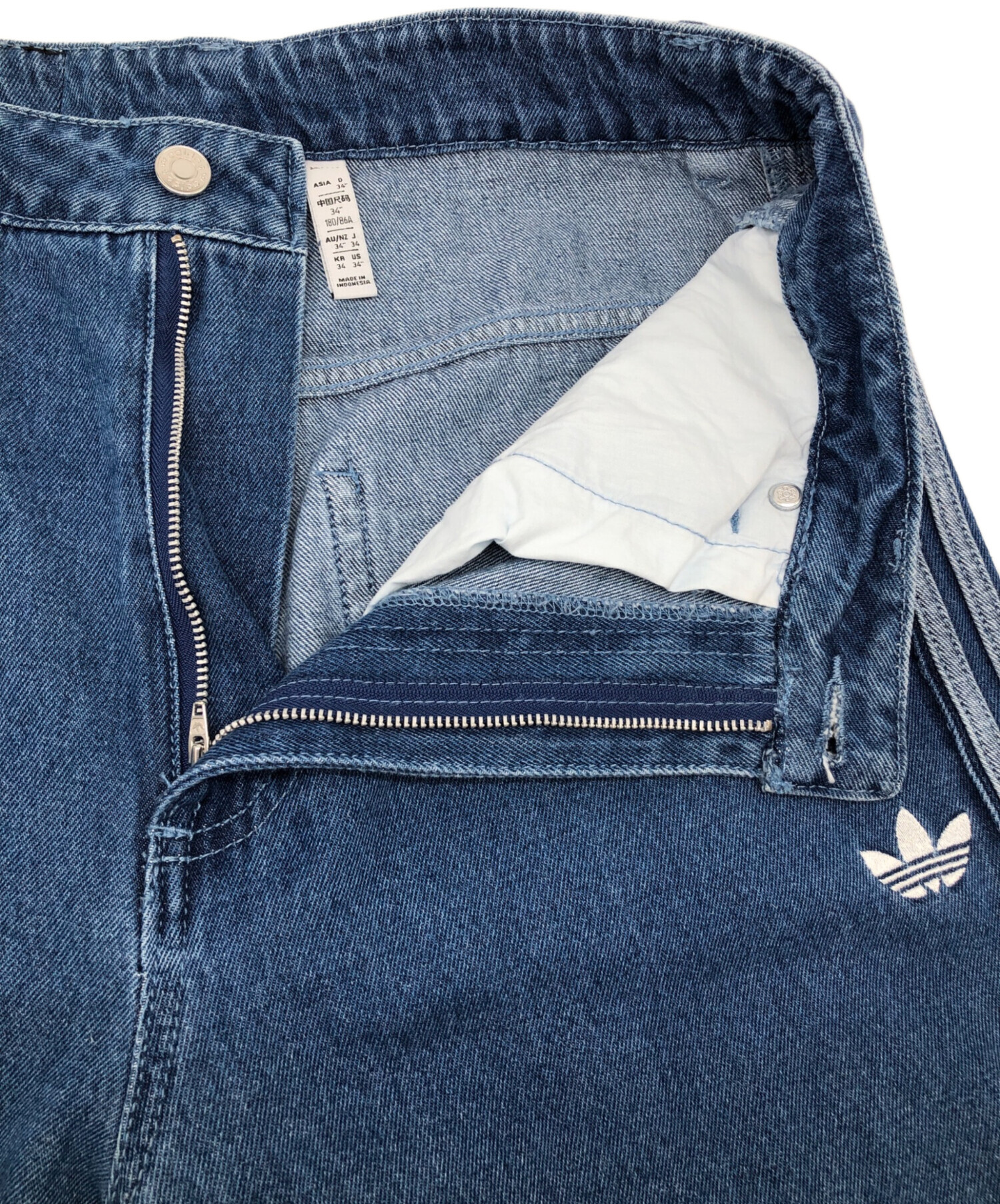 【新品タグ付】adidas DenimFirebird Pants 34inch アディカラー デニム ファイヤーバードパンツ / アディダスオリジナル